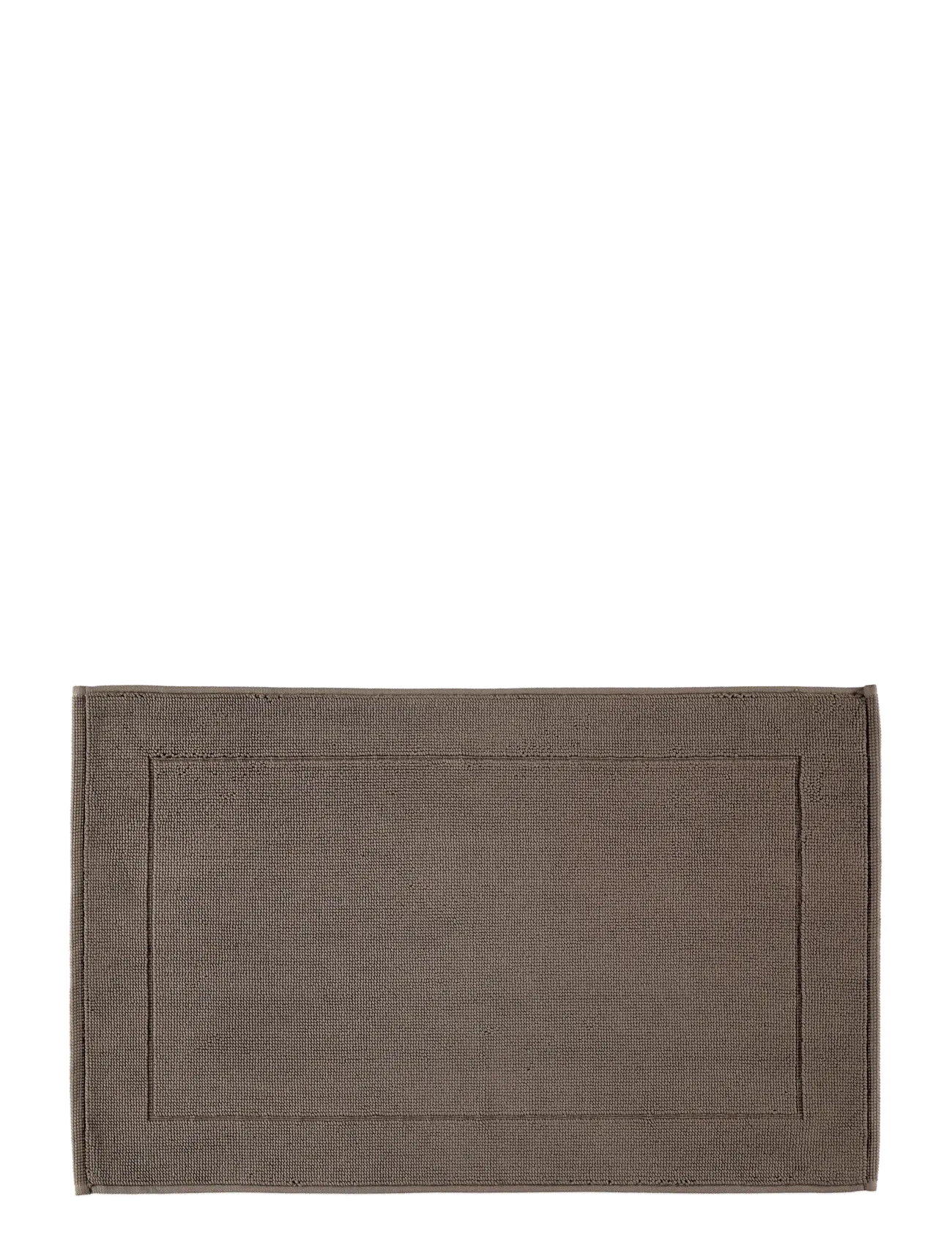 GRIPSHOLM Badeværelsesmåtte Af Frotté, Grå, 50X80 Grau - 50X80CM - Unisex