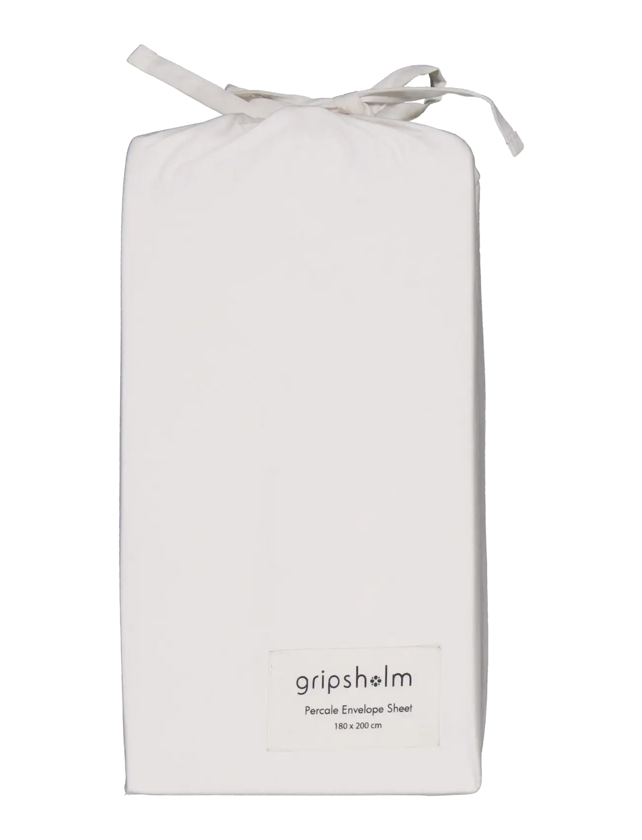 Gripsholm ENVELOPE SHEET PERCALE 180X200CM, WHITE 180X200 CM - 4 for 3 - WHITE / white