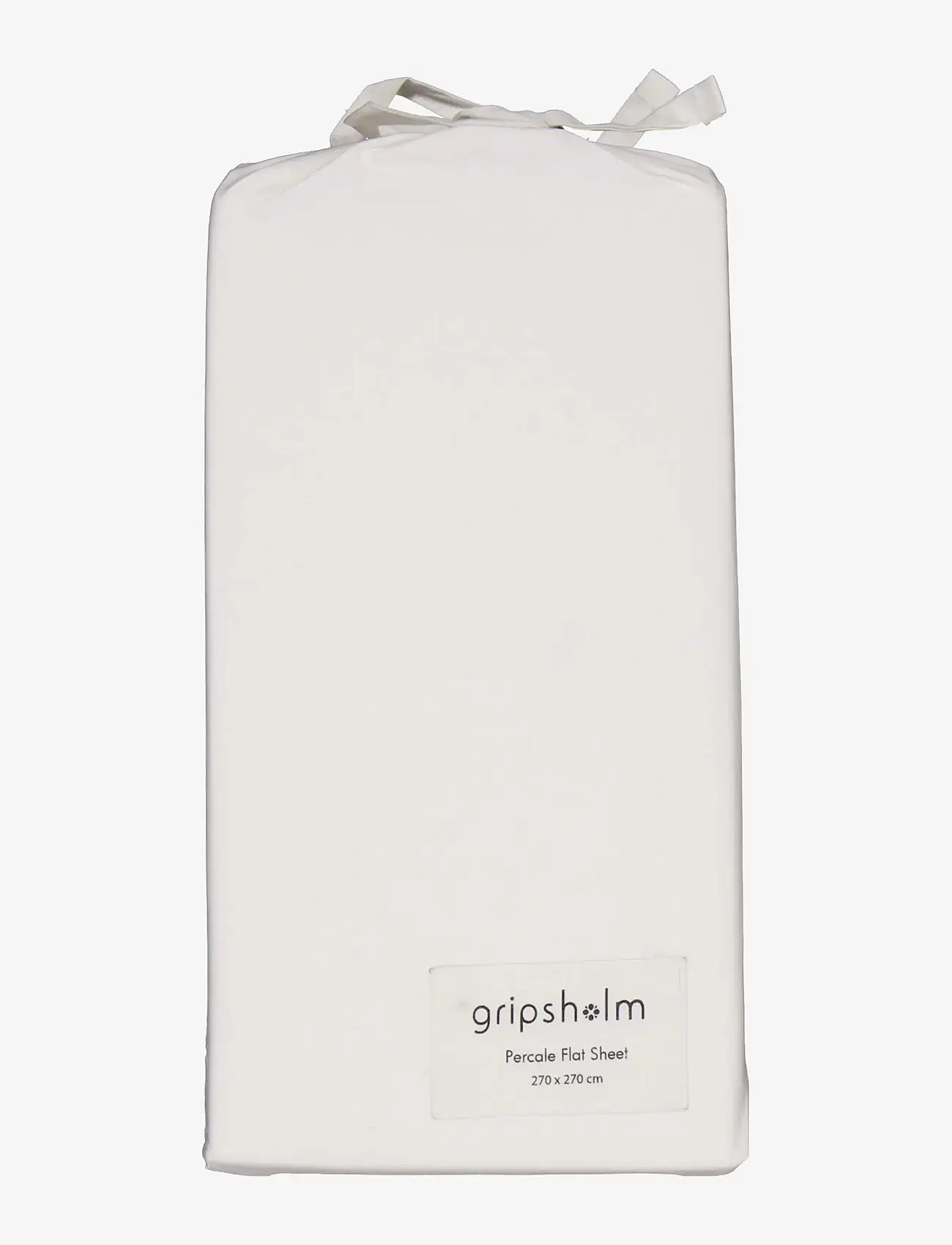 Gripsholm - FLAT SHEET ECO PERCALE - white - 0