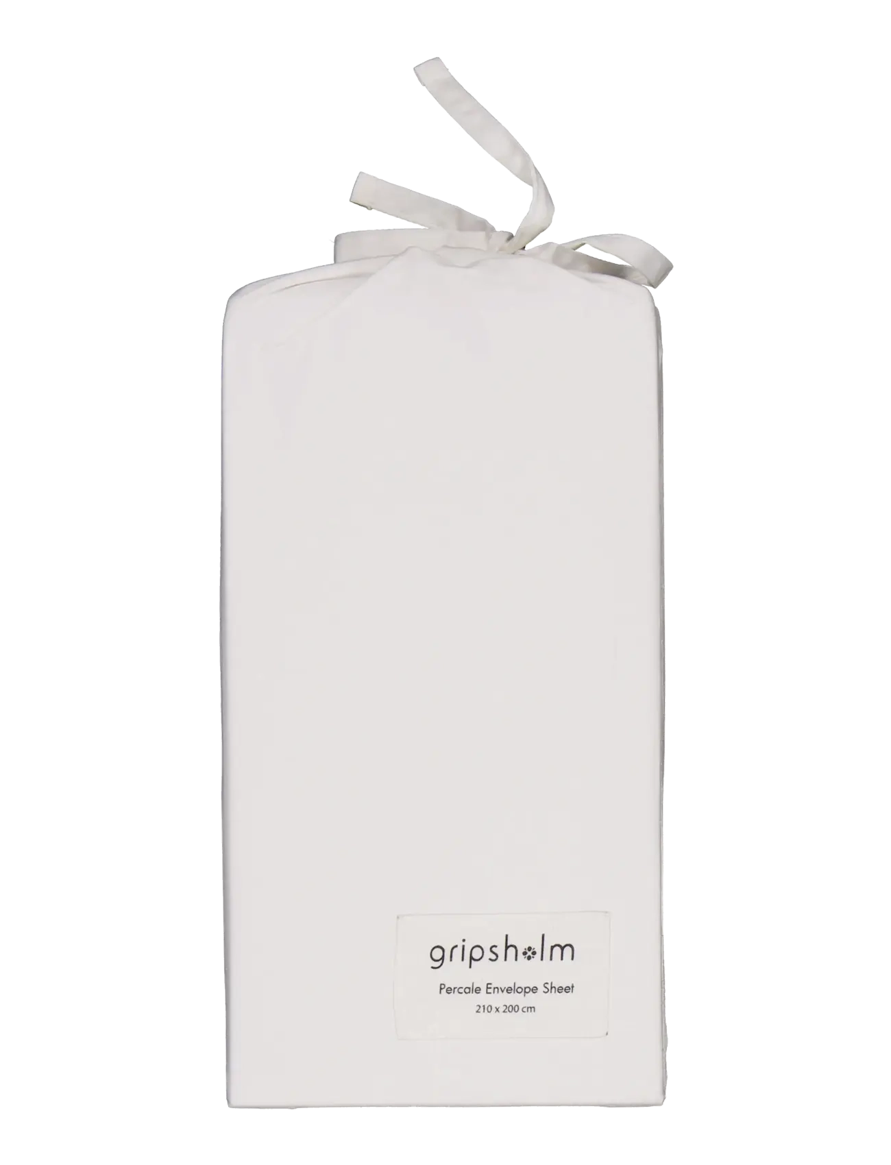 Gripsholm Percale-Laken, Hvid, 210X200, Fitted Bed Lagen, Hvid, Str: 210X200CM