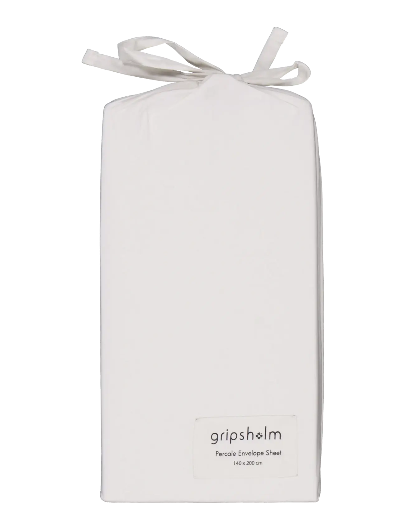 Gripsholm Percale-Laken, Hvid, 140X200, Fitted Bed Lagen, Hvid, Str: 140X200CM
