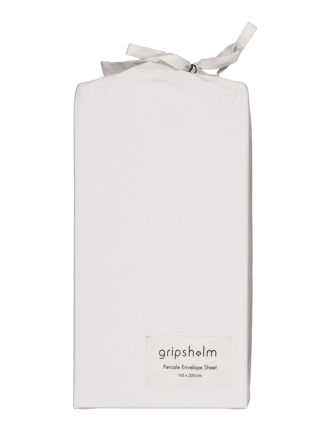 Gripsholm Percale-Laken, Hvid, 105X200, Fitted Bed Lagen, Hvid, Str: 105X200CM