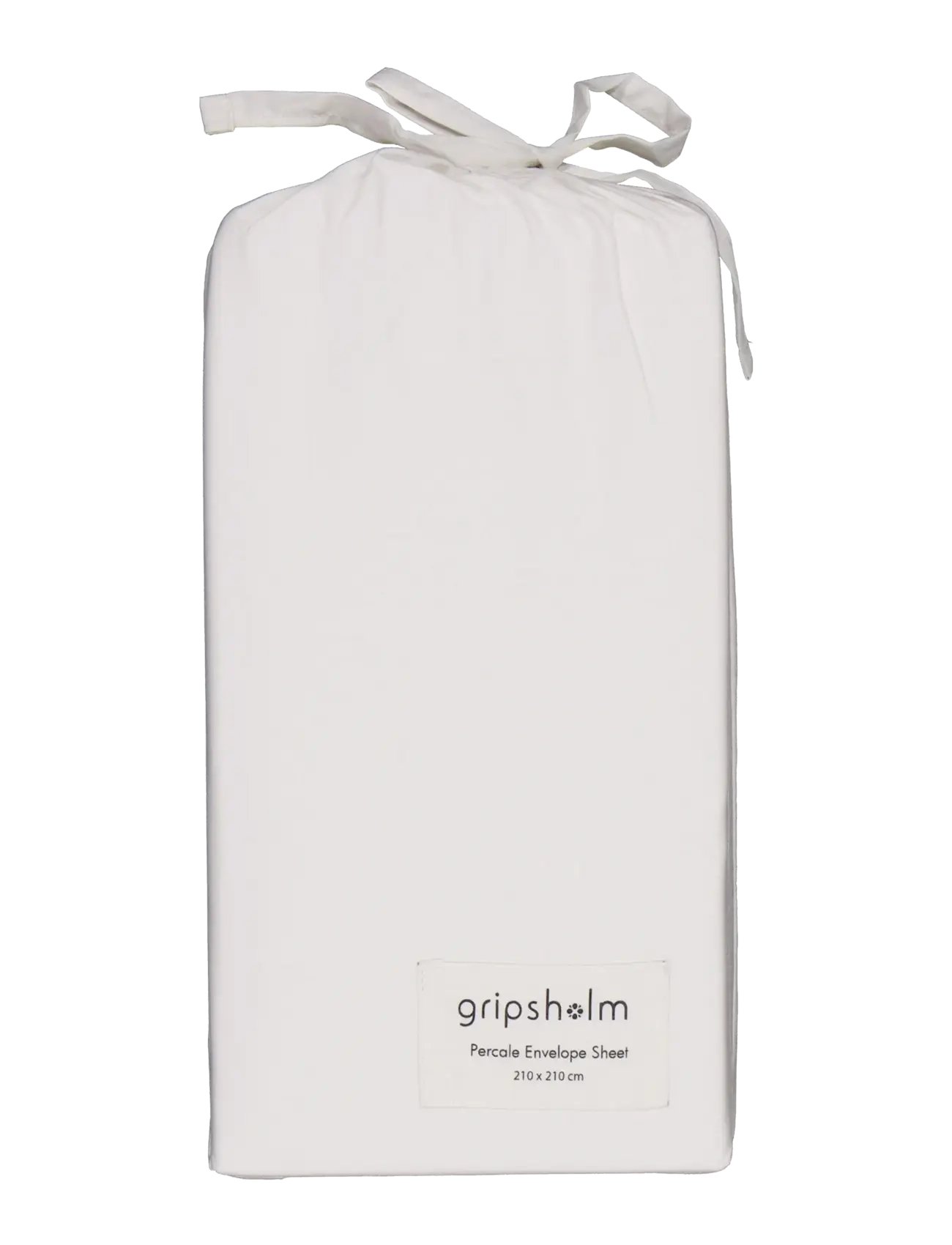 Gripsholm Percale-Sengetæppe, Hvidt 210210, Fitted Bed Lagen, Hvid, Str: 210X210CM