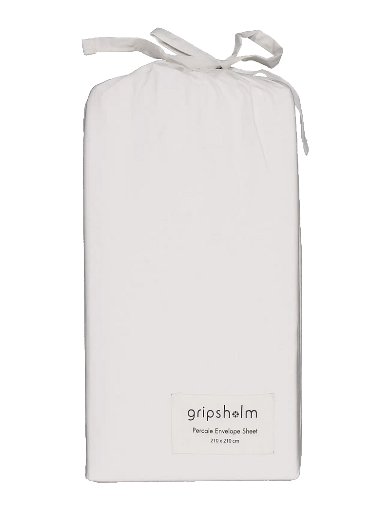 Gripsholm - KUVERTLAKAN PERCALE VIT 210210 - dra på lakan - white - 1
