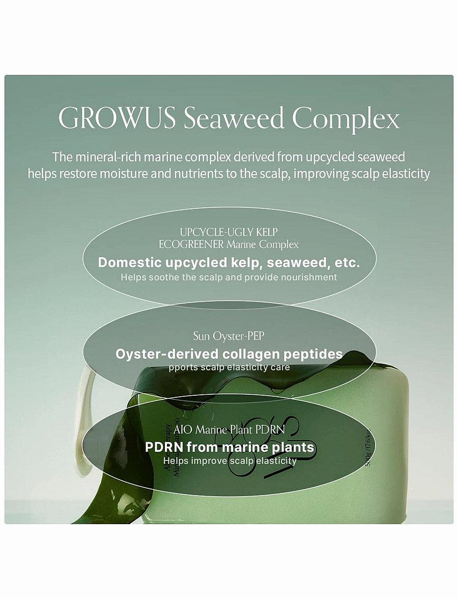 Growus - Algae Therapy Shampoo - peanahahooldused - clear - 2