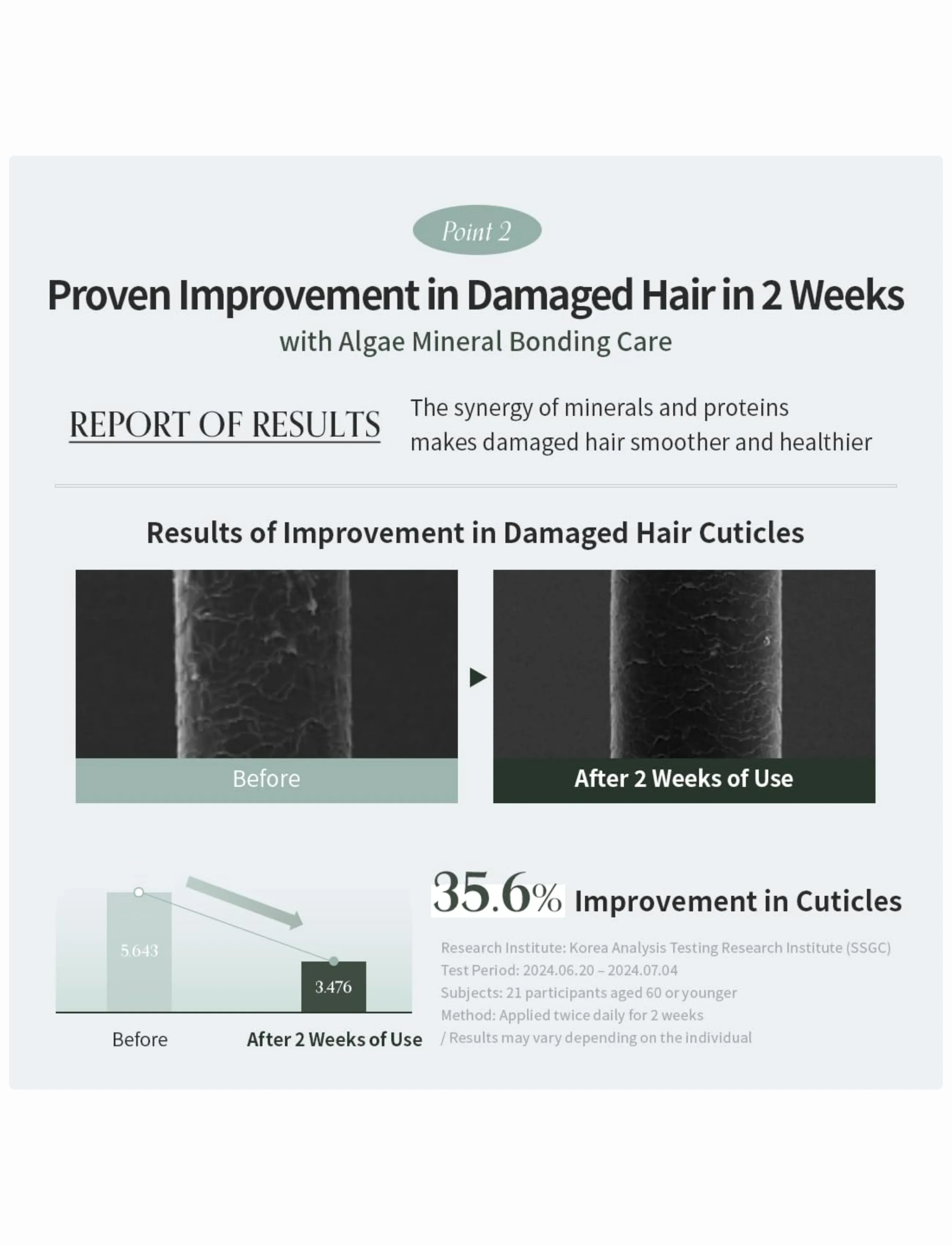 Growus - Algae Therapy No-wash Treatment - hårkur - clear - 4