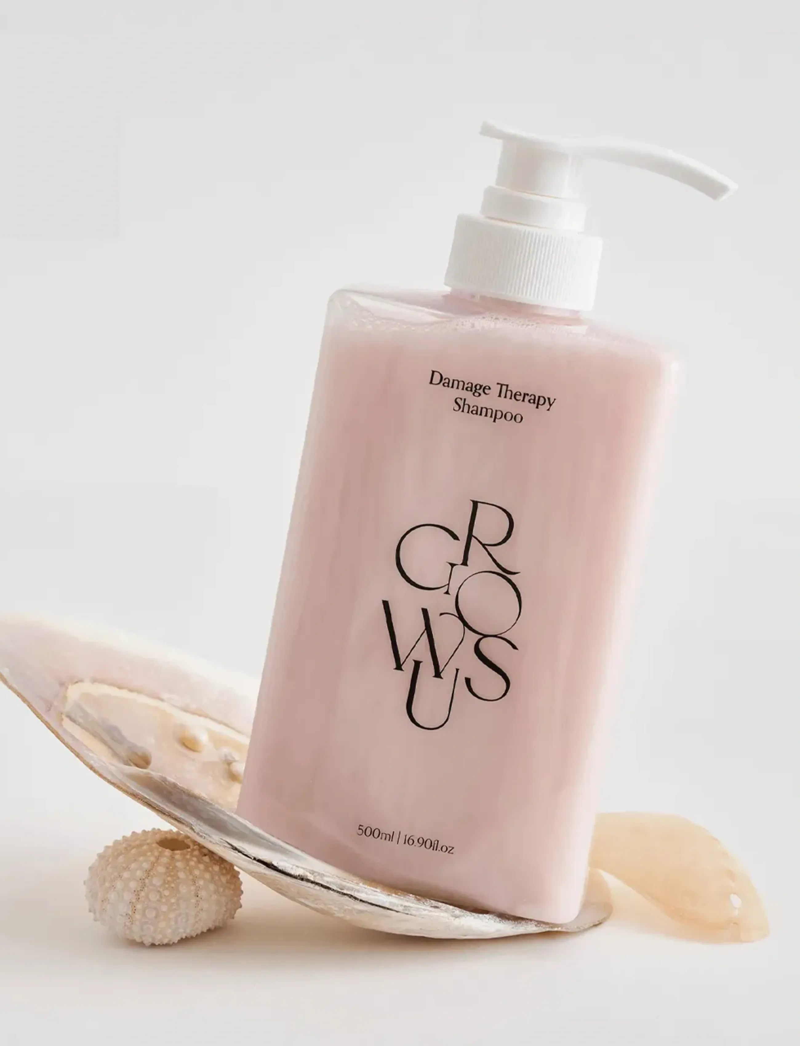Growus Damage Therapy Shampoo Ex, 500 ml, Nude, Pleje > Shampoo, Dame