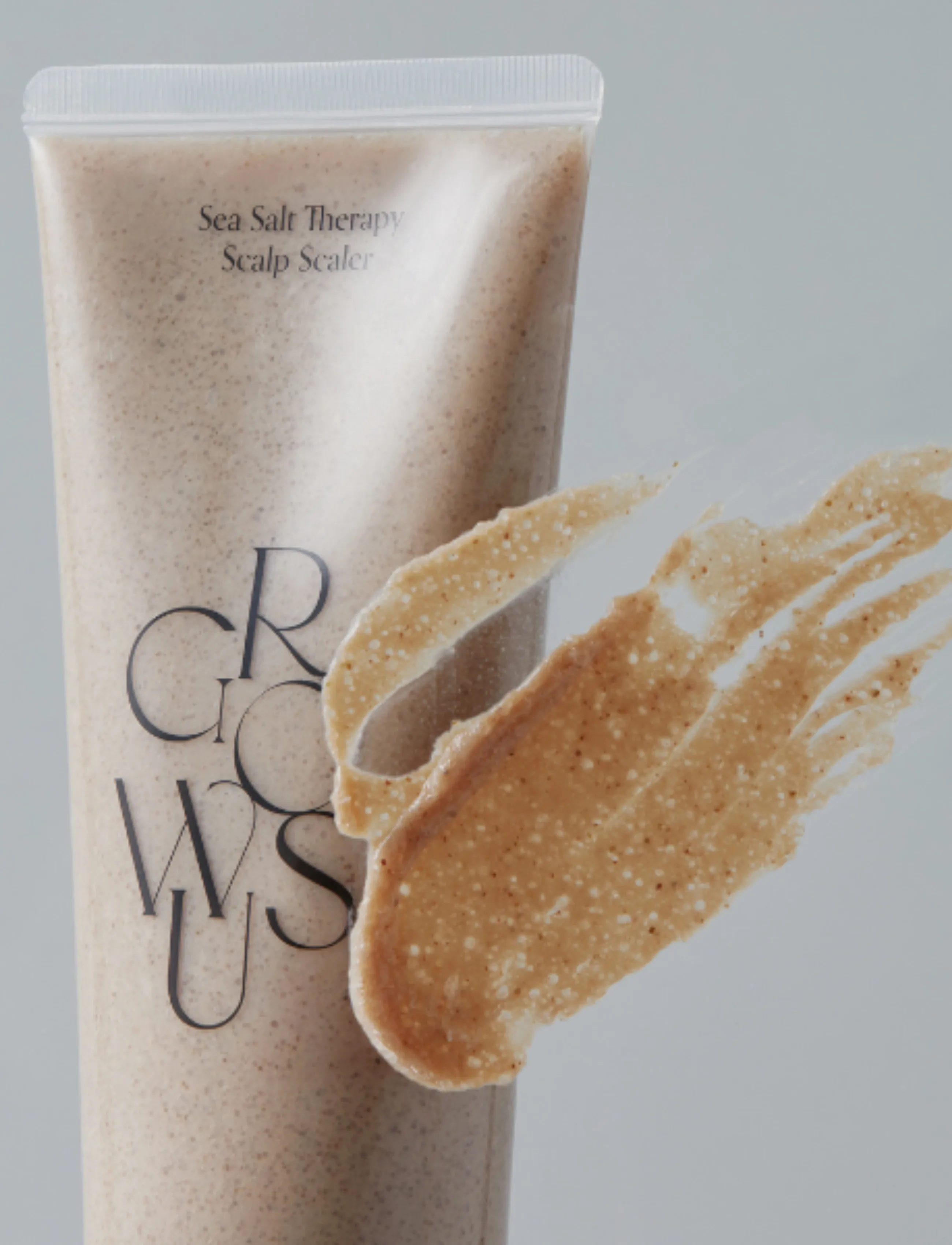 Growus - Sea Salt Therapy Scalp Scaler - hårkur - clear - 1