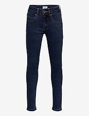 Grunt - Stay Plain Dk. Blue - skinny jeans - plain dk. blue - 0