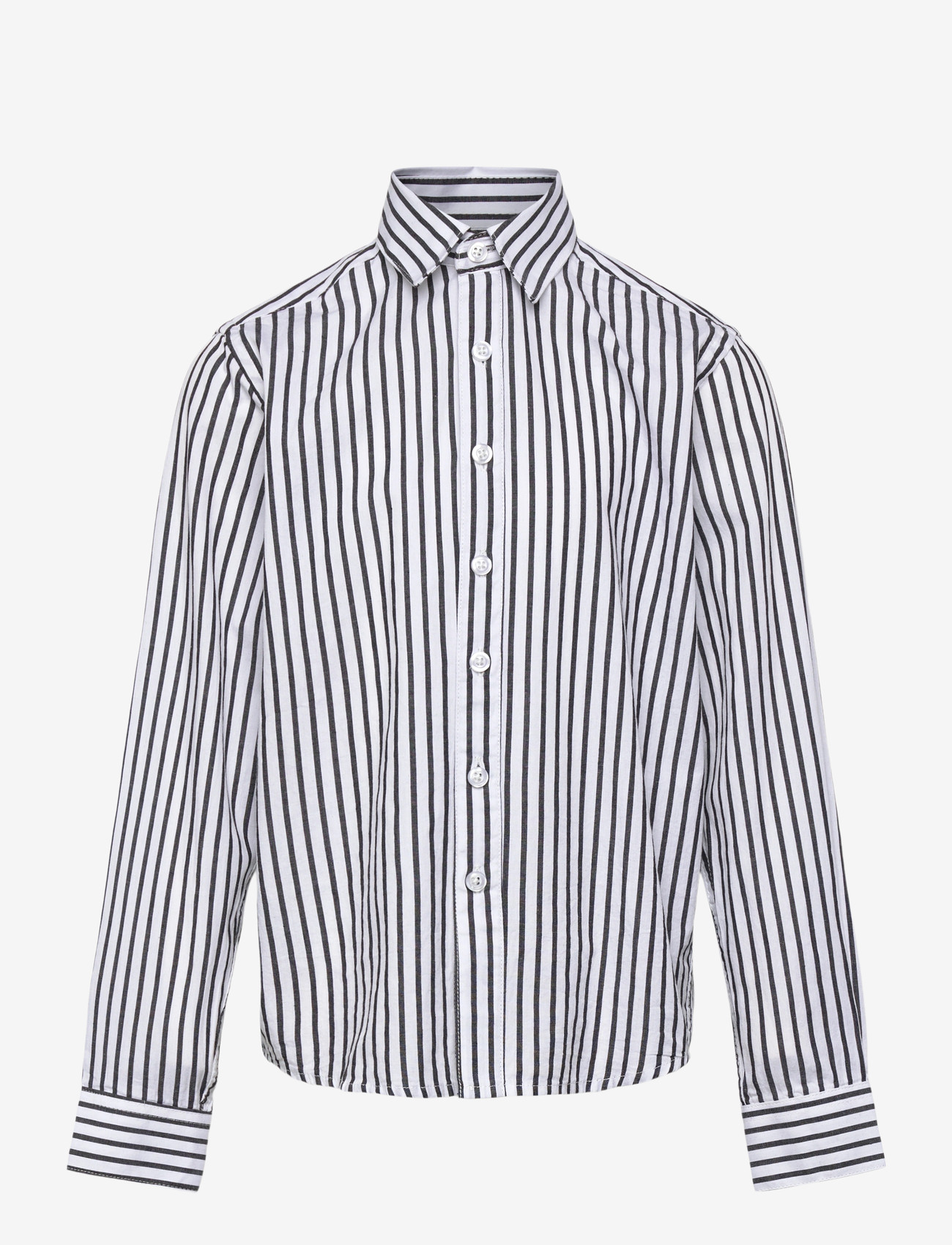 Grunt - Koos Shirt - pikkade varrukatega särgid - white-black - 0