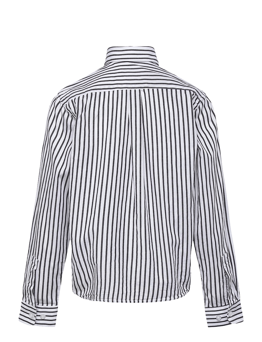 Grunt - Koos Shirt - langærmede skjorter - white-black - 1