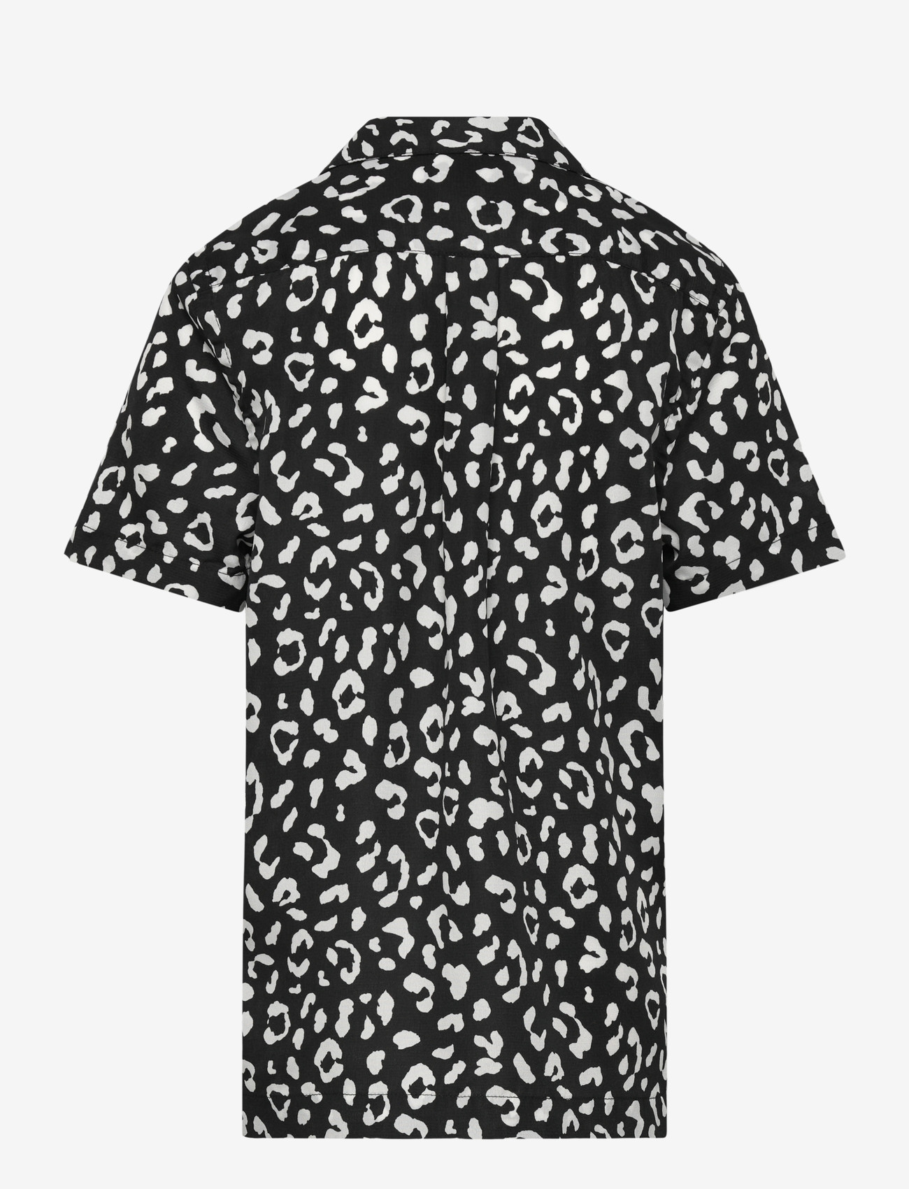 Grunt - Kim S/S Shirt - short-sleeved shirts - white-black - 1