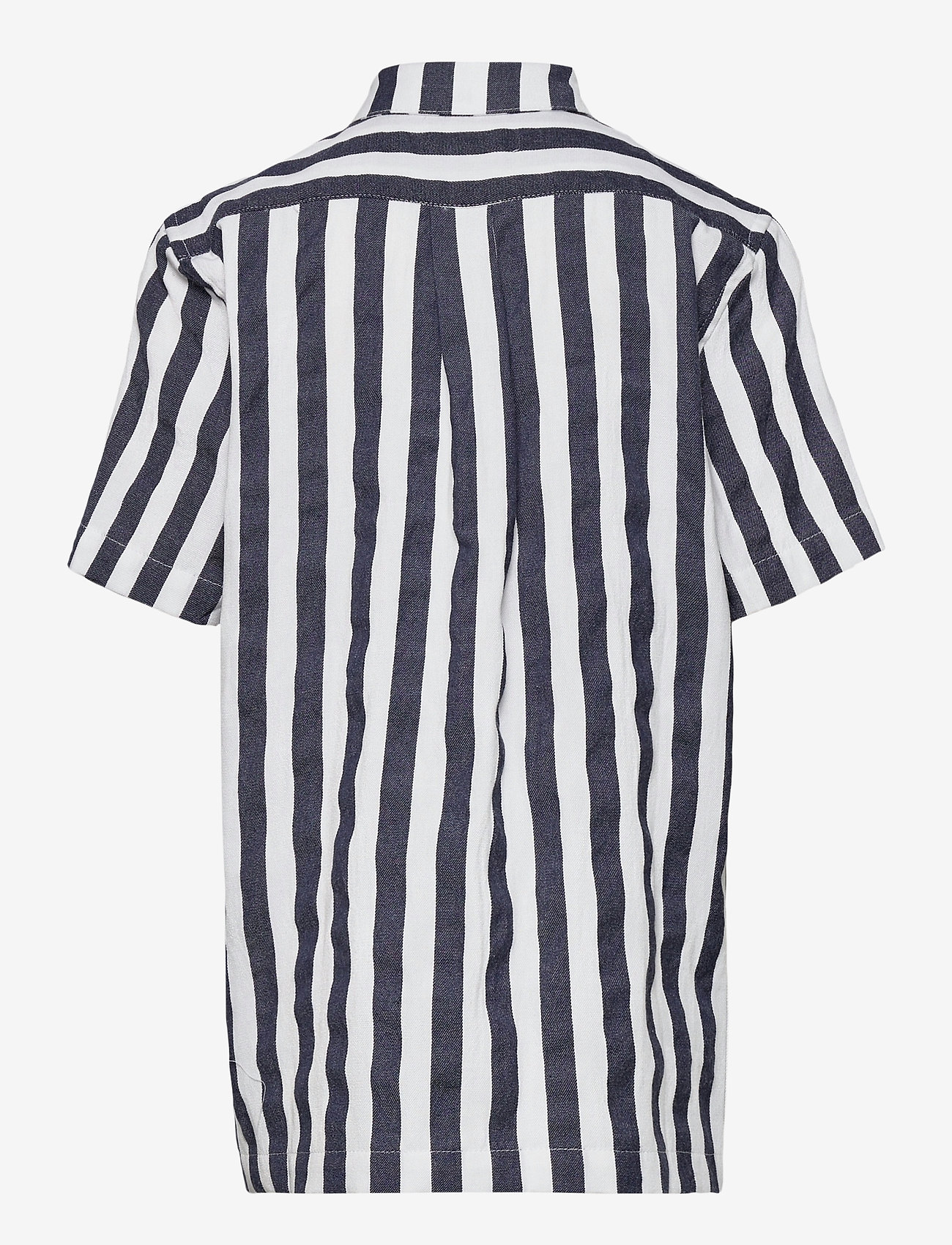 Grunt - Kalvin S/S Shirt - white-navy - 1