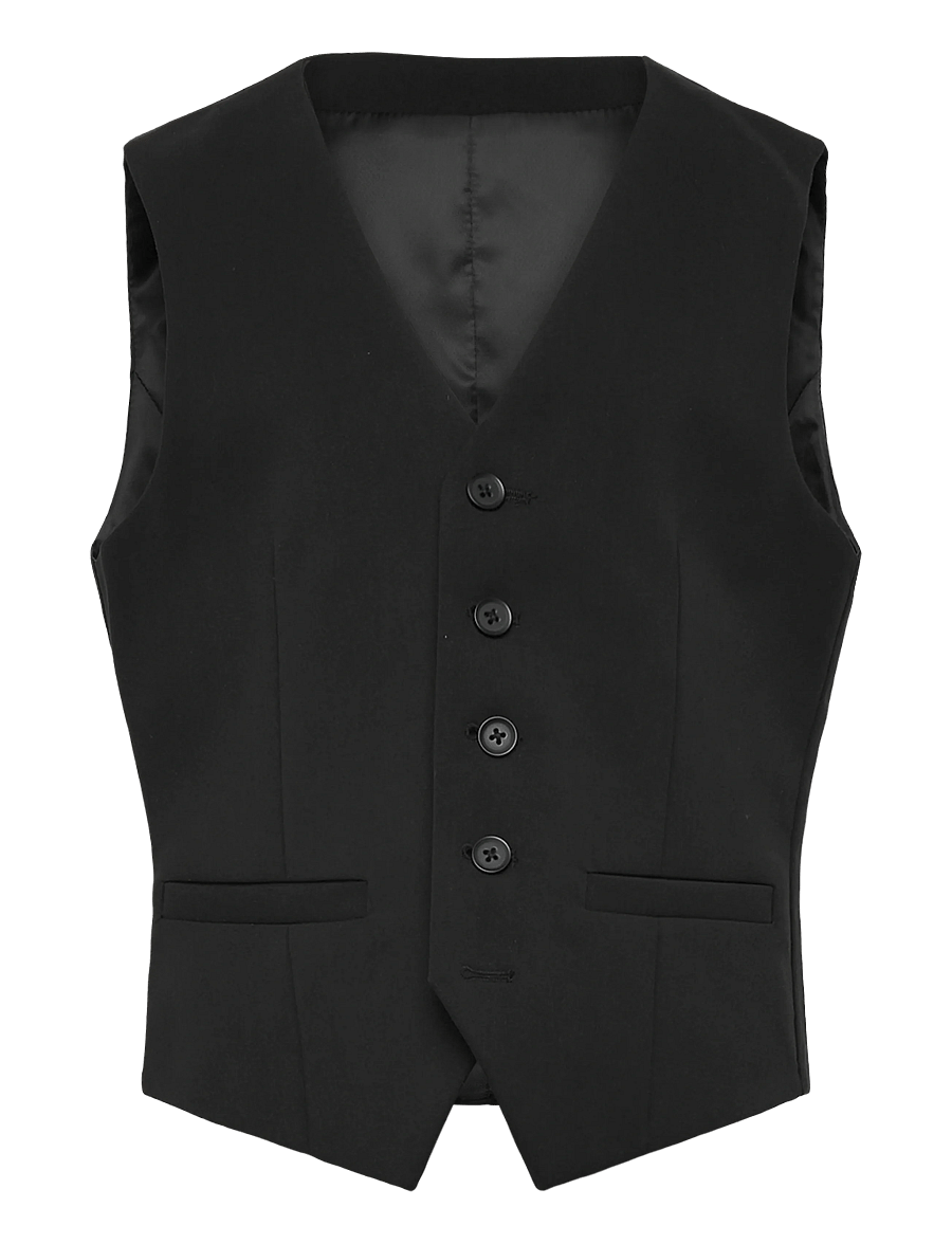 Grunt - Kennet Waistcoat - westen - black-ish - 0