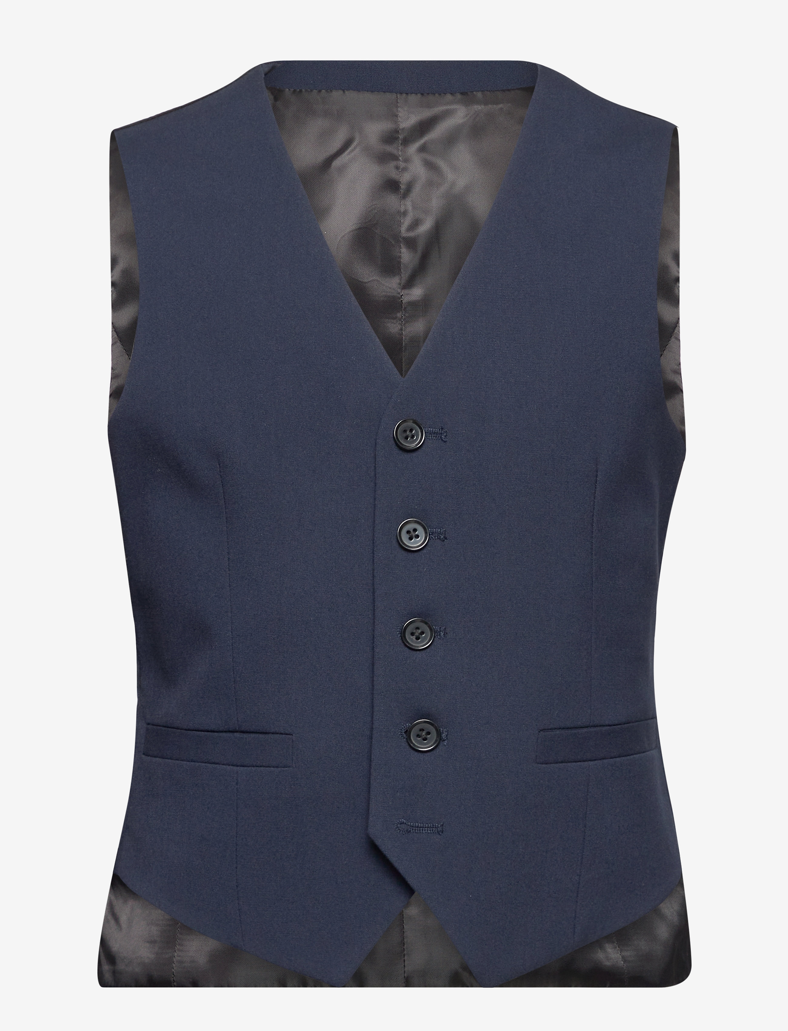 Grunt Kennet Waistcoat, 182, Oberteile, Marineblau - Westen, Kinder