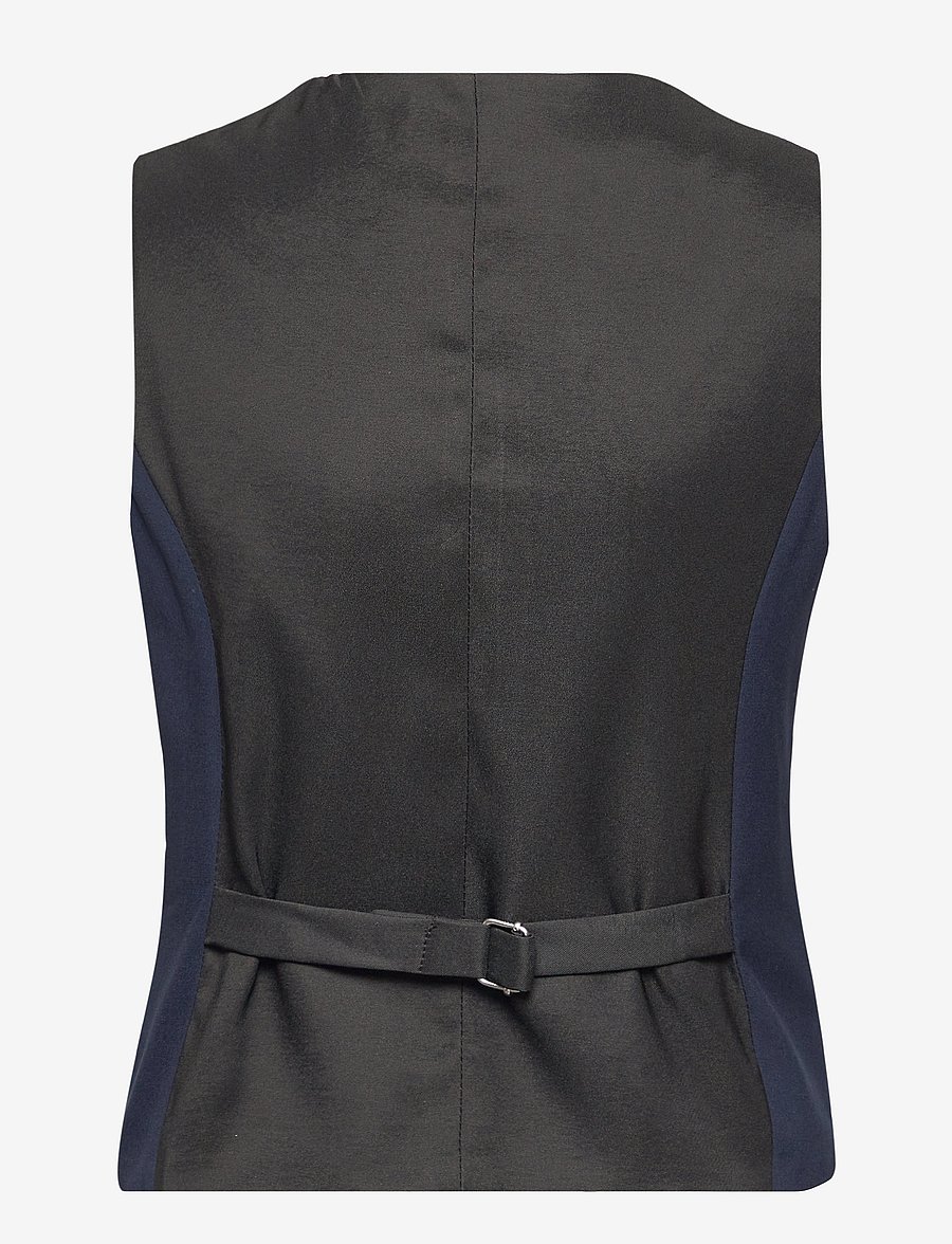 Grunt - Kennet Waistcoat - västar - navy - 1