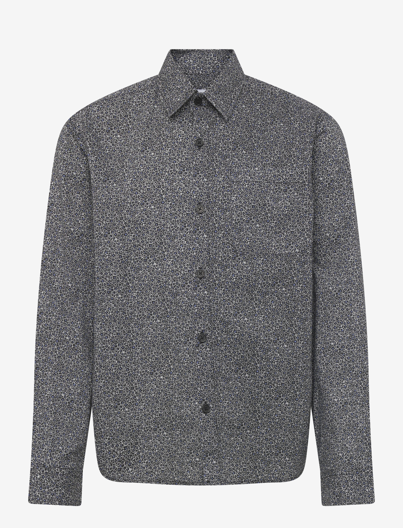Grunt - Karsten Shirt - pikkade varrukatega särgid - black - 0