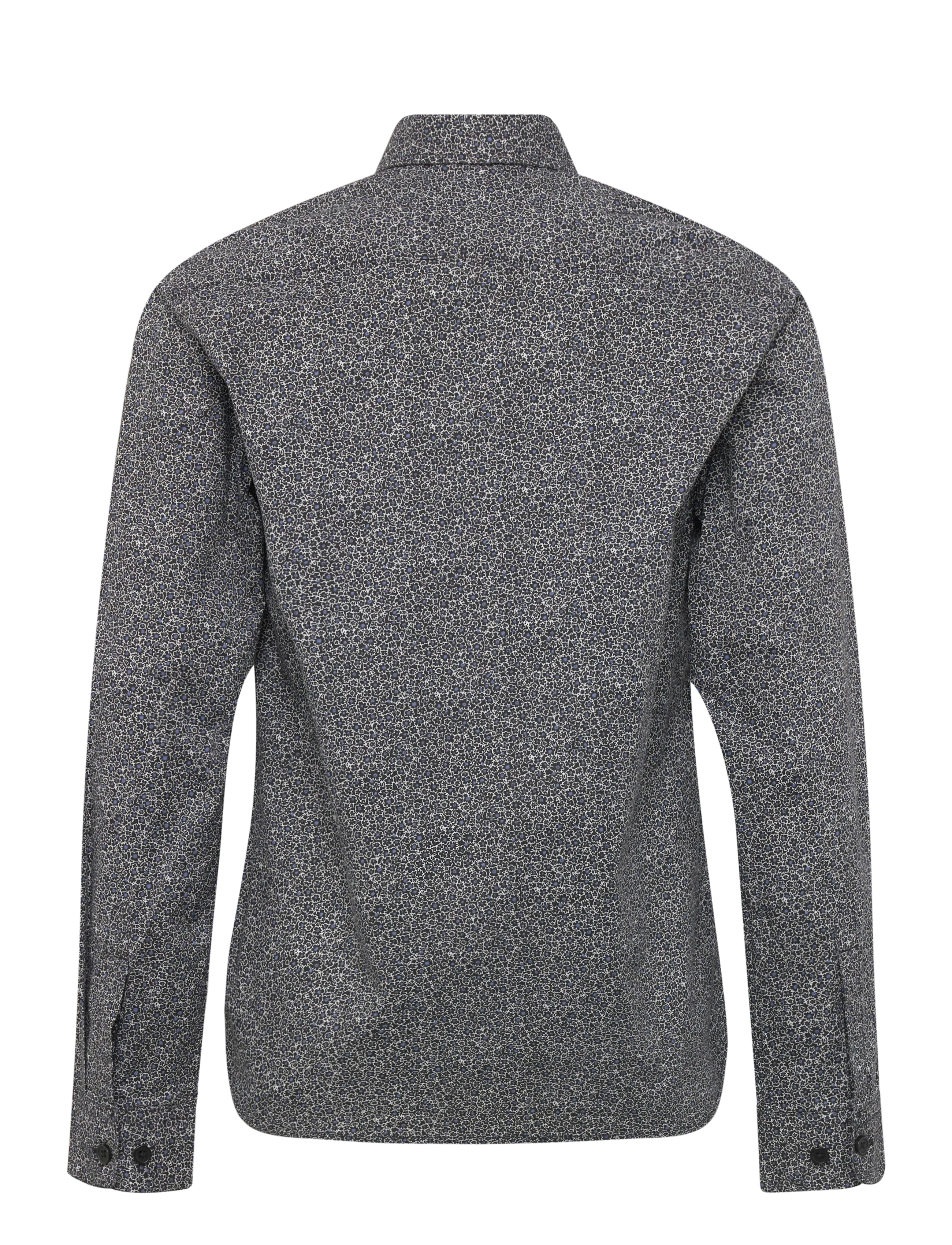 Grunt - Karsten Shirt - langærmede skjorter - black - 1