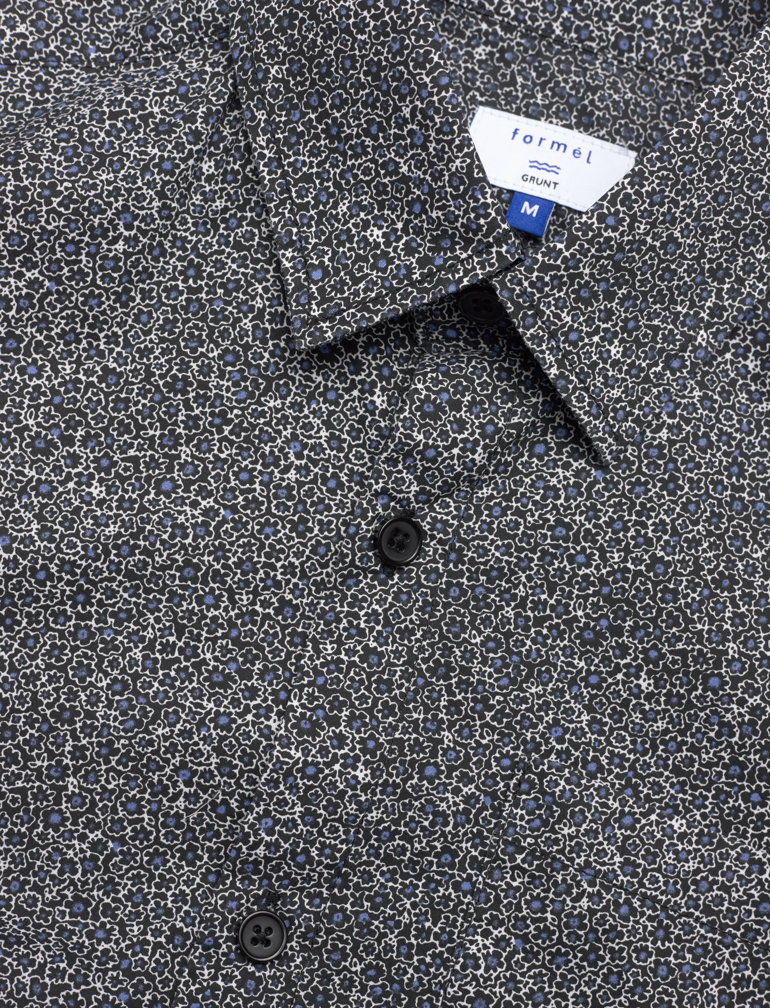 Grunt - Karsten Shirt - langærmede skjorter - black - 2