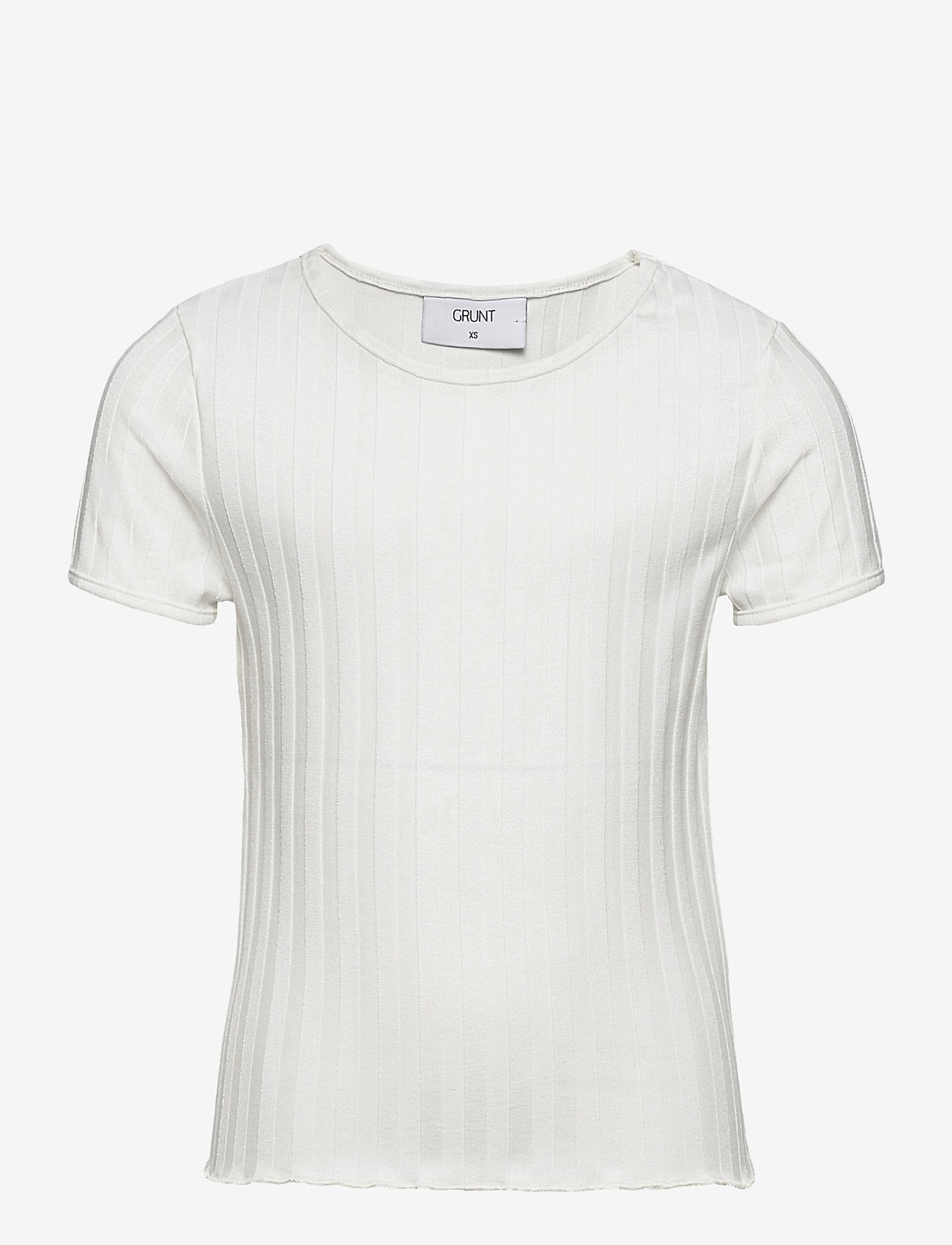 Celine Rib Tee - OFF WHITE