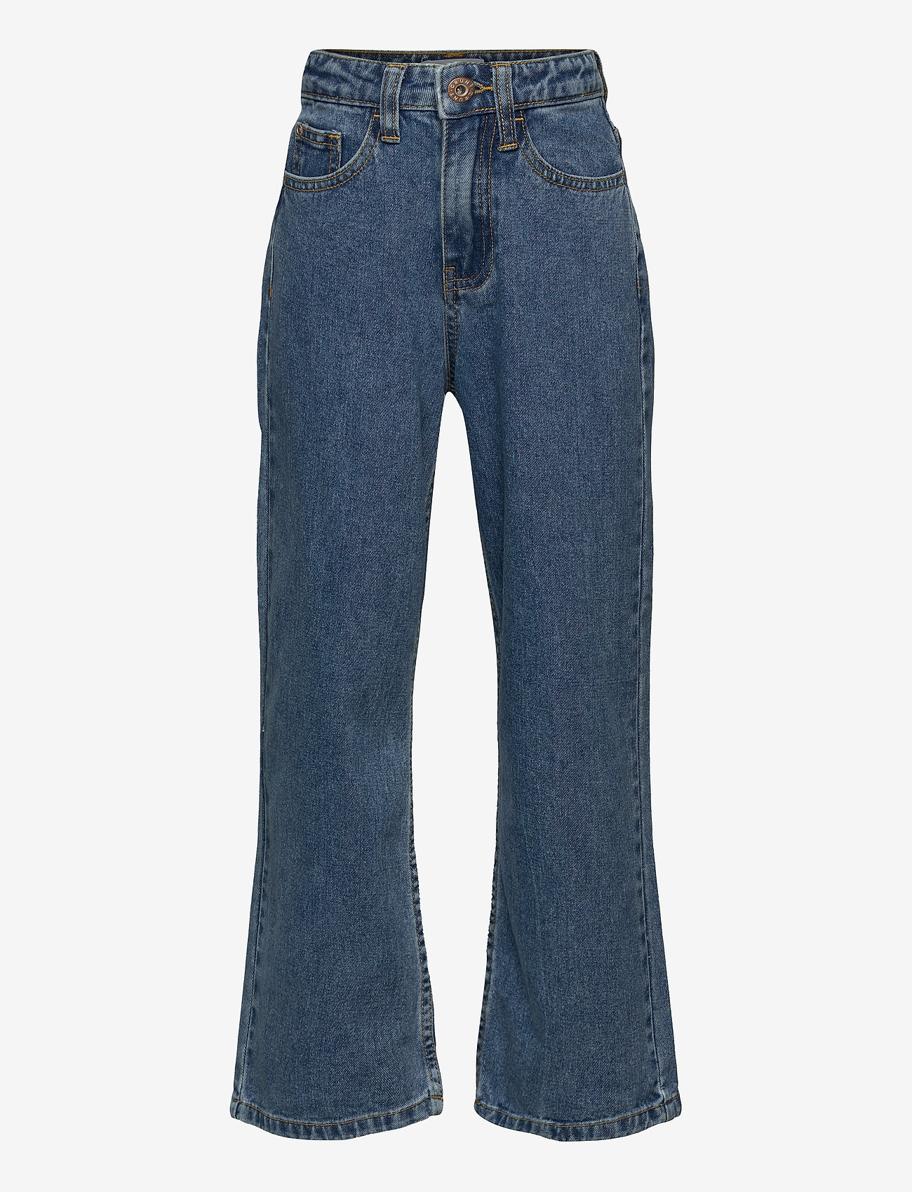 Grunt - Wide Leg Authentic Blue - brede jeans - authentic blue - 0