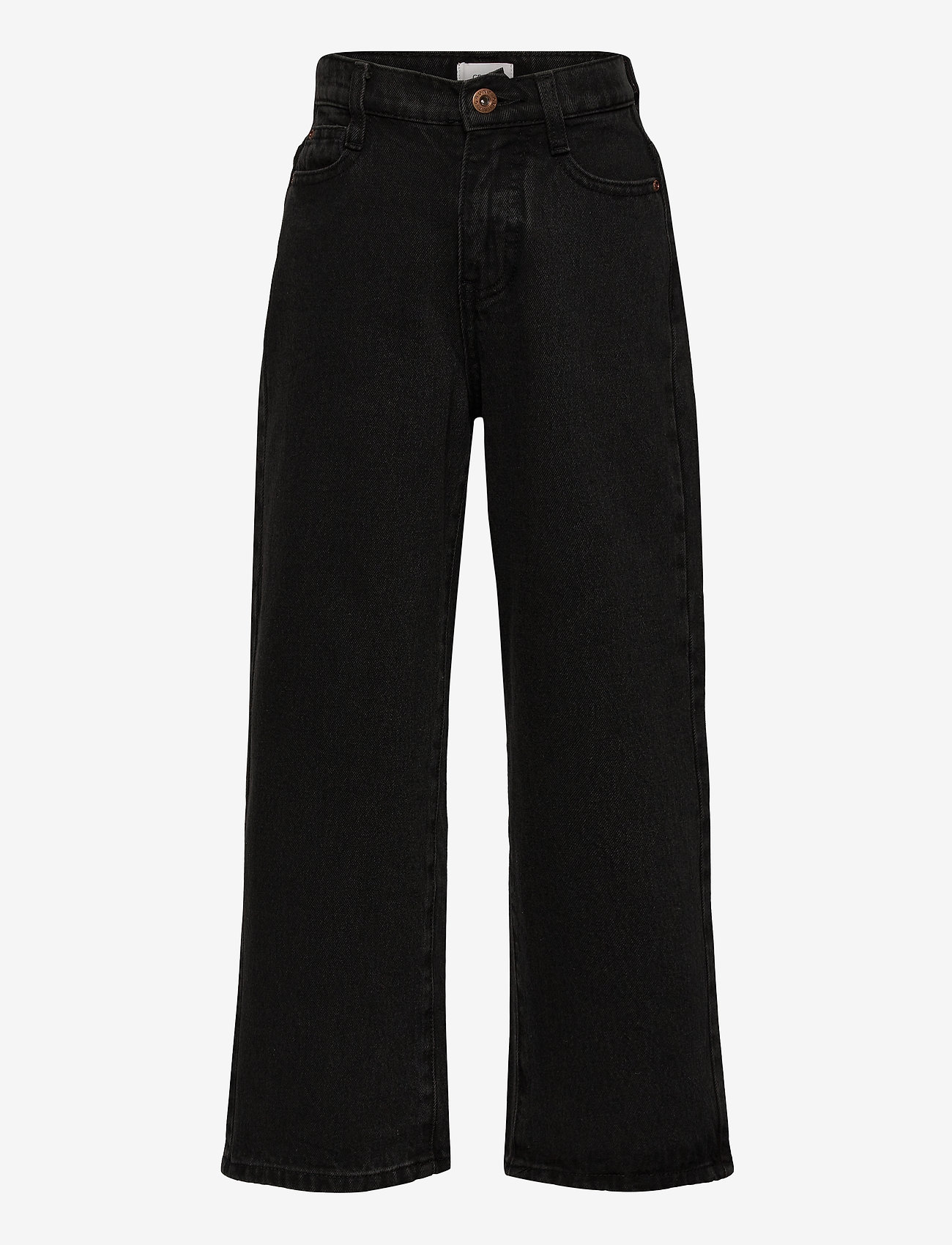 Grunt - Wide Leg Dusk Black - brede jeans - dusk black - 0
