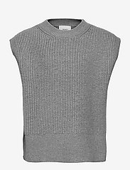 Grunt - Ann Knit Vest - die niedrigsten preise - grey melange - 0