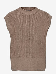 Grunt - Ann Knit Vest - die niedrigsten preise - sand melange - 0