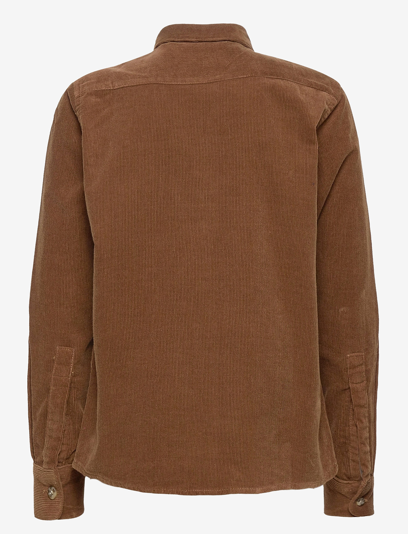 Grunt - Wim Cord Shirt - clay brown - 1