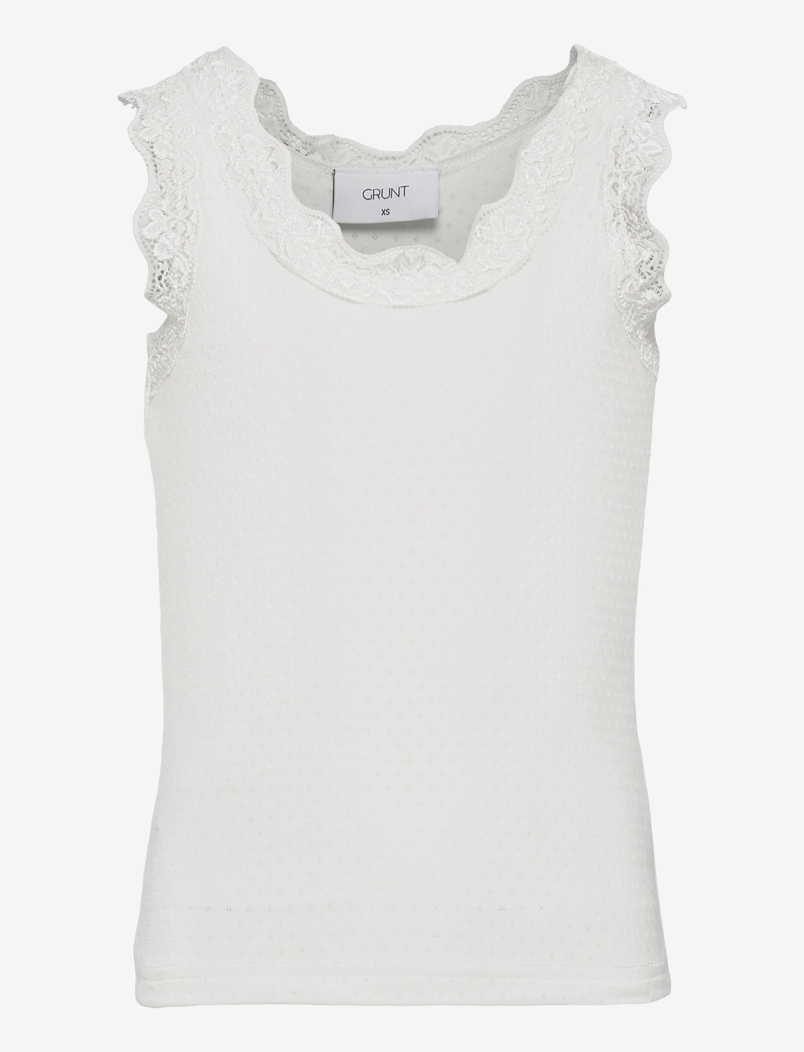 Sun Strap Tee - CREAM WHITE