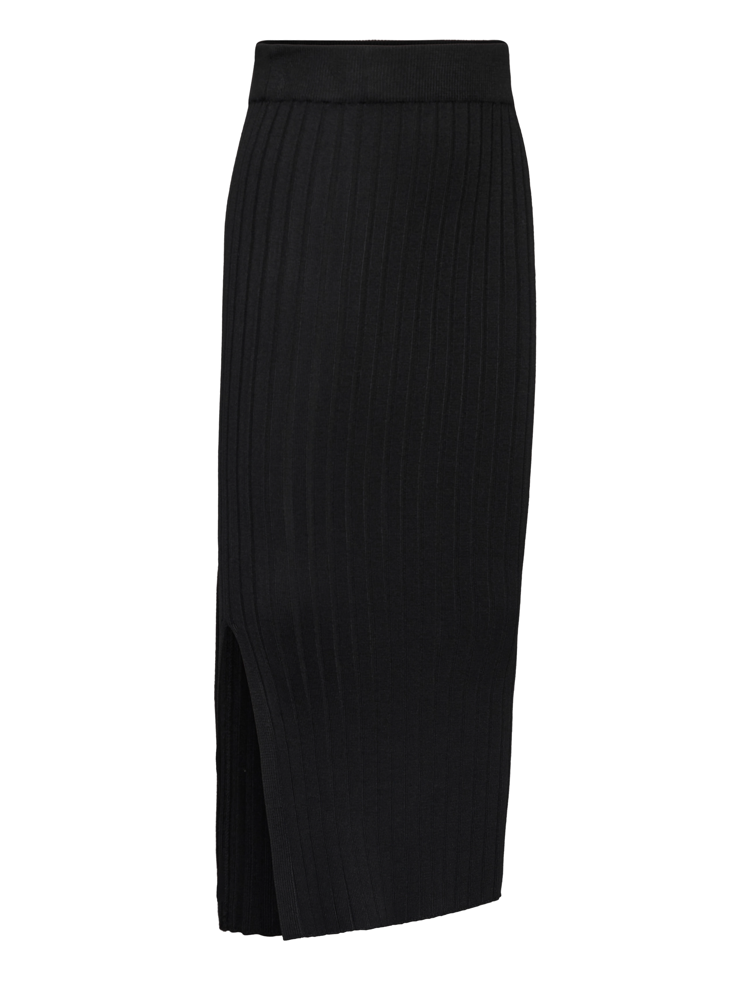 Grunt - Else Knit Skirt - maxi nederdele - black - 2