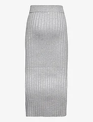 Grunt - Else Knit Skirt - maxi nederdele - grey melange - 1