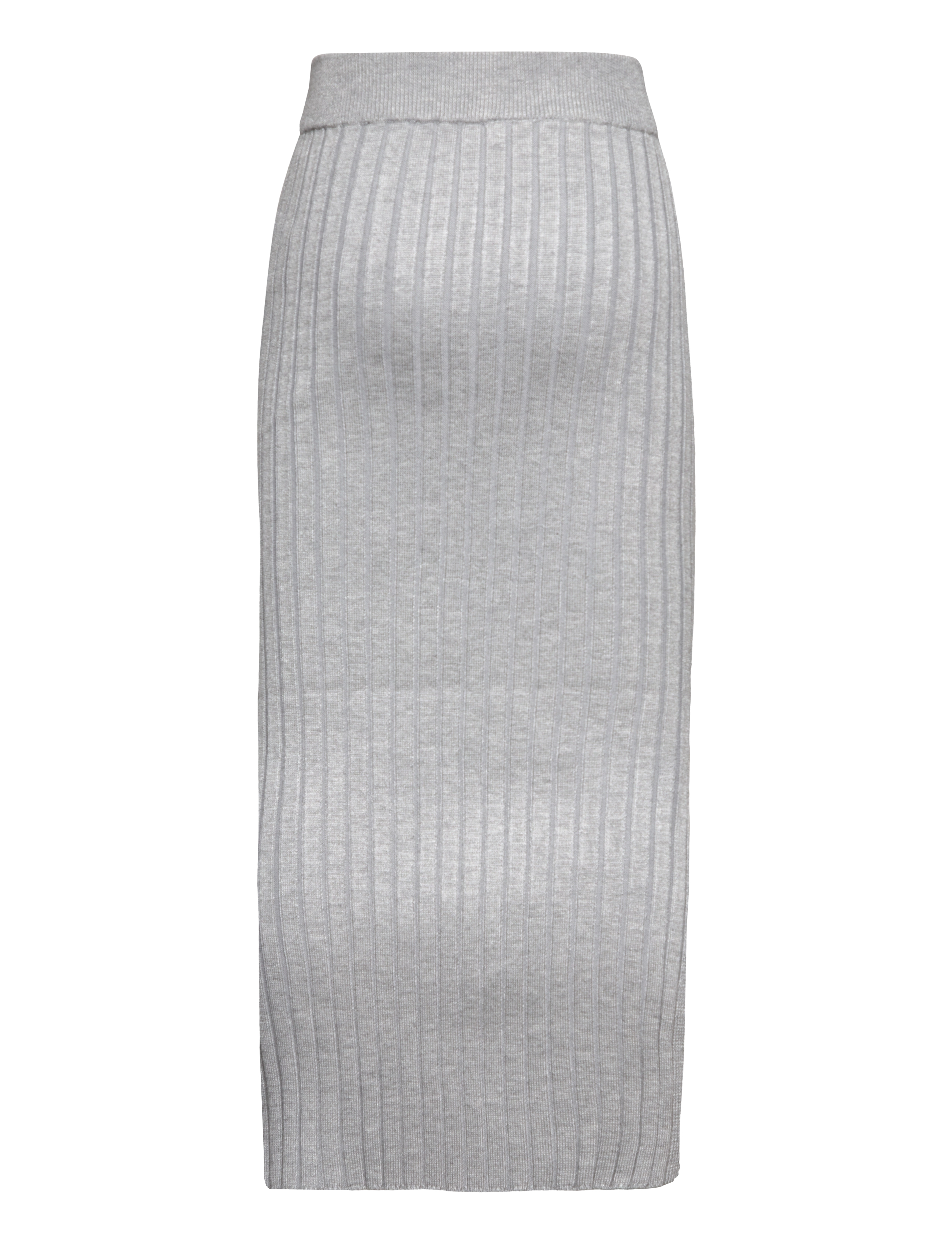 Grunt - Else Knit Skirt - maxi röcke - grey melange - 1