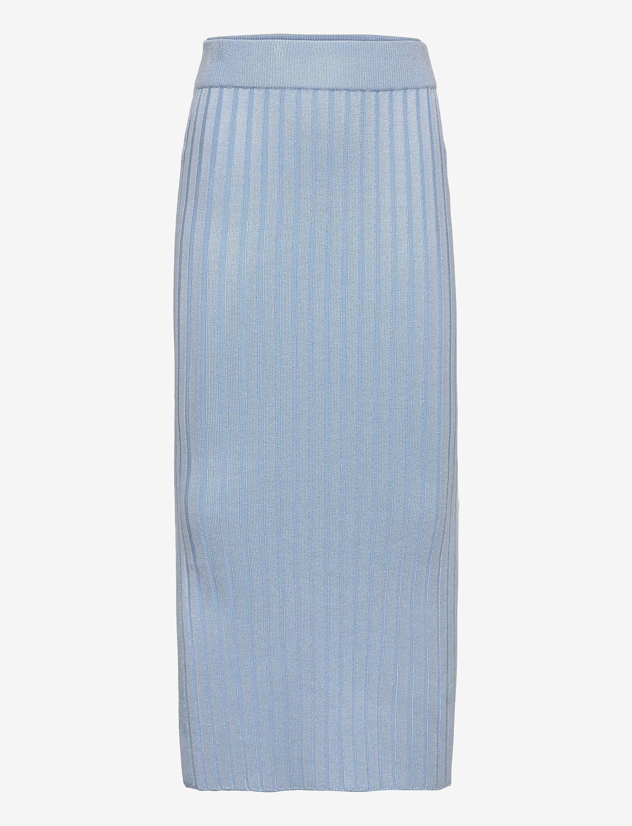 Grunt - Else Knit Skirt - maxi nederdele - light blue - 0