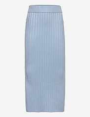 Grunt - Else Knit Skirt - maxi nederdele - light blue - 0