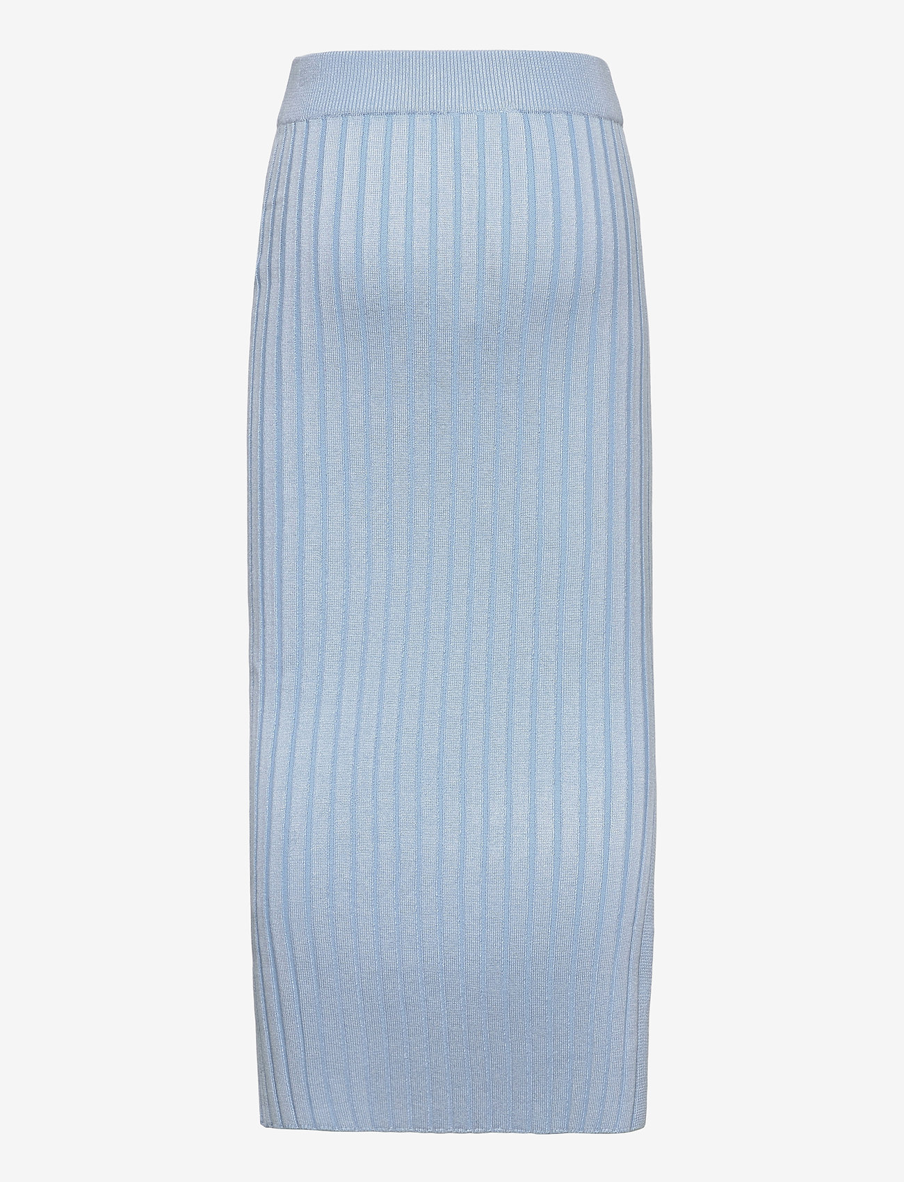 Grunt - Else Knit Skirt - maxi nederdele - light blue - 1