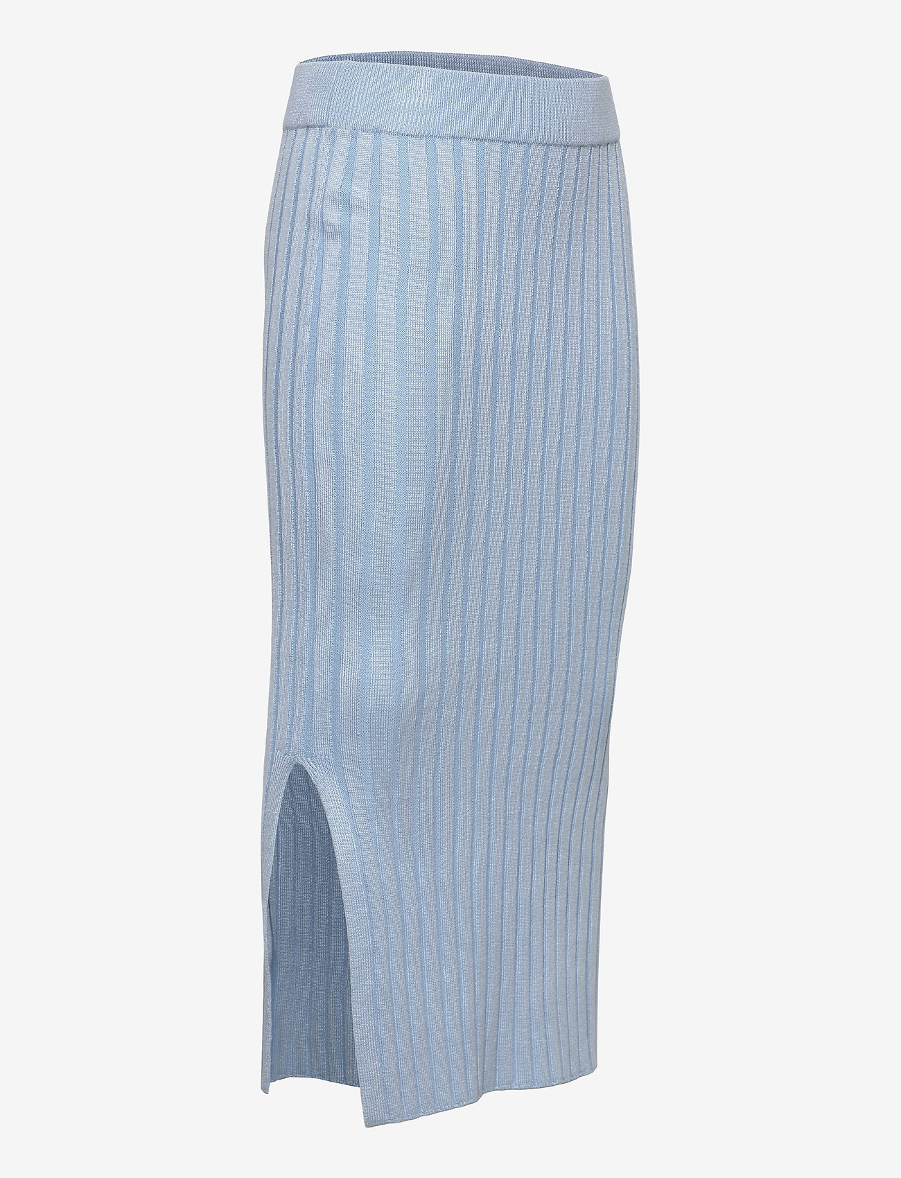 Grunt - Else Knit Skirt - maxi nederdele - light blue - 2