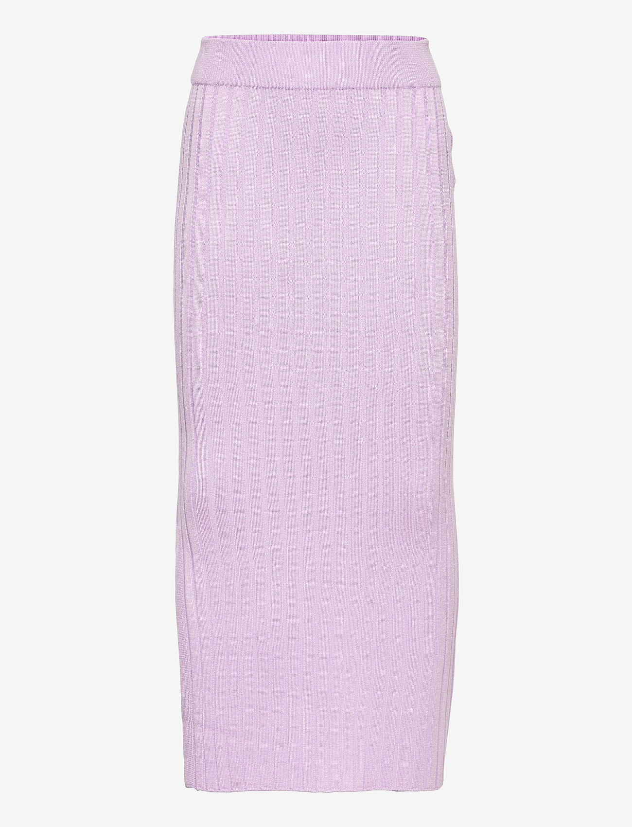 Grunt - Else Knit Skirt - maxi nederdele - light purple - 0