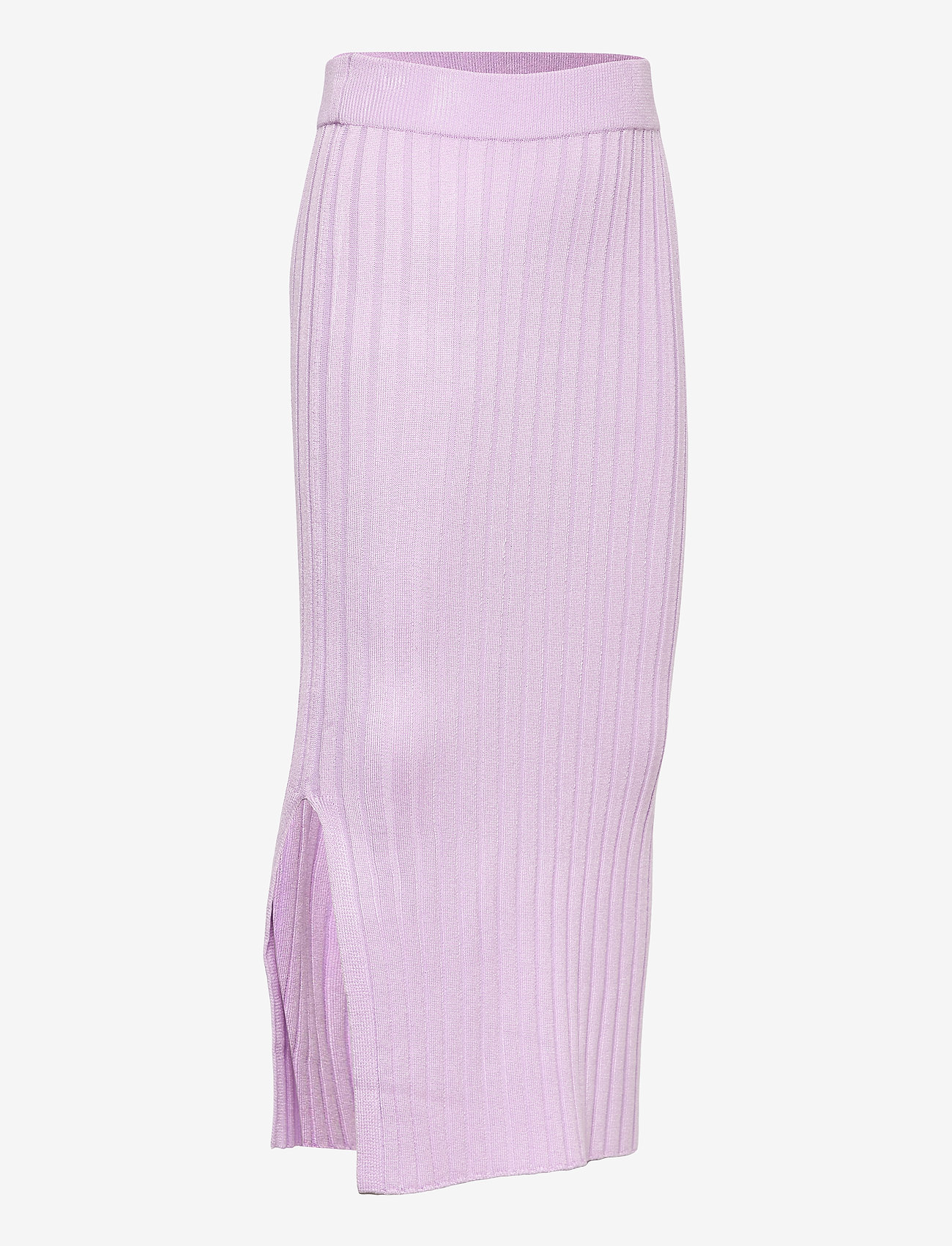 Grunt - Else Knit Skirt - maxi nederdele - light purple - 2