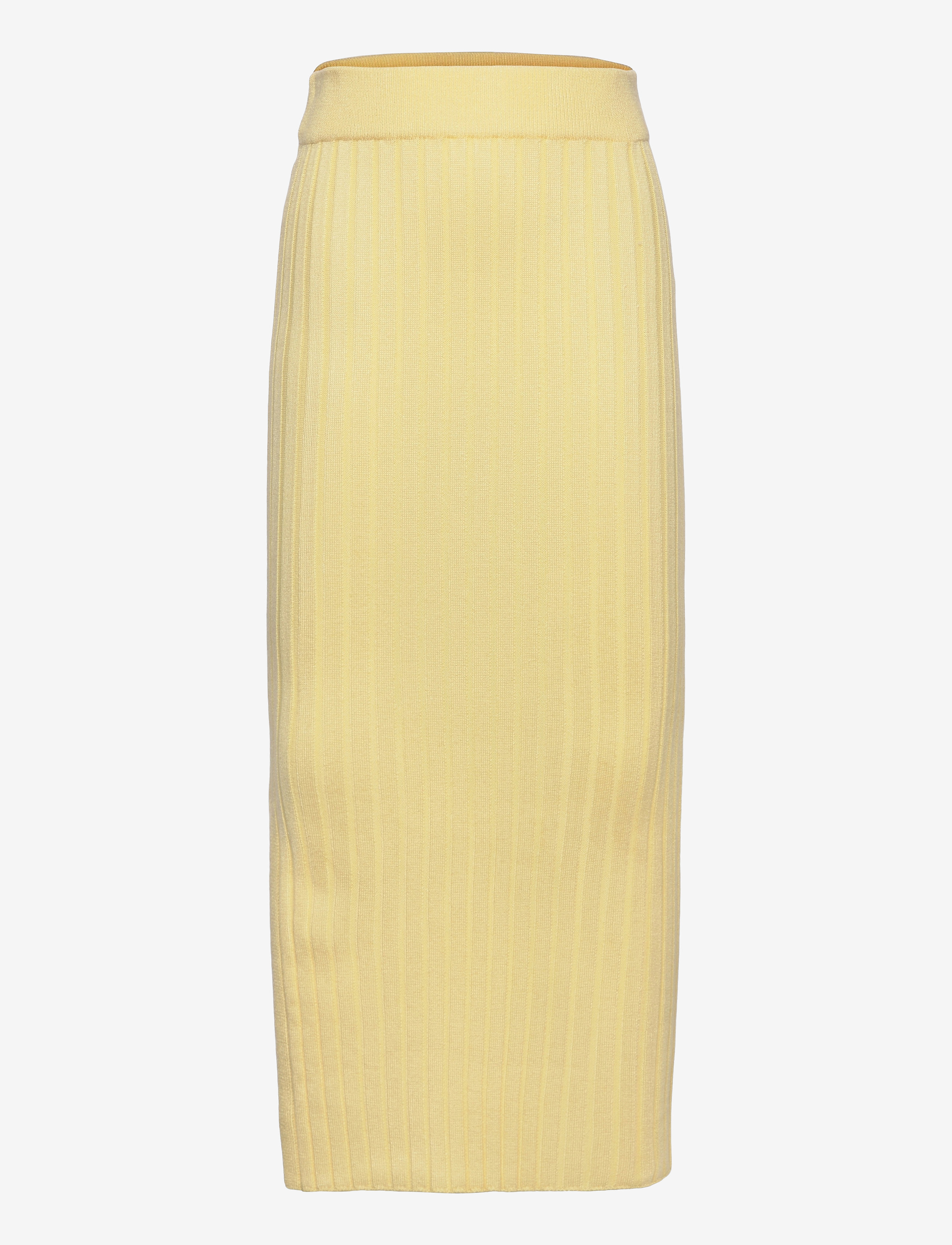 Grunt Else Knit Skirt - Klänningar & Kjolar - YELLOW / yellow