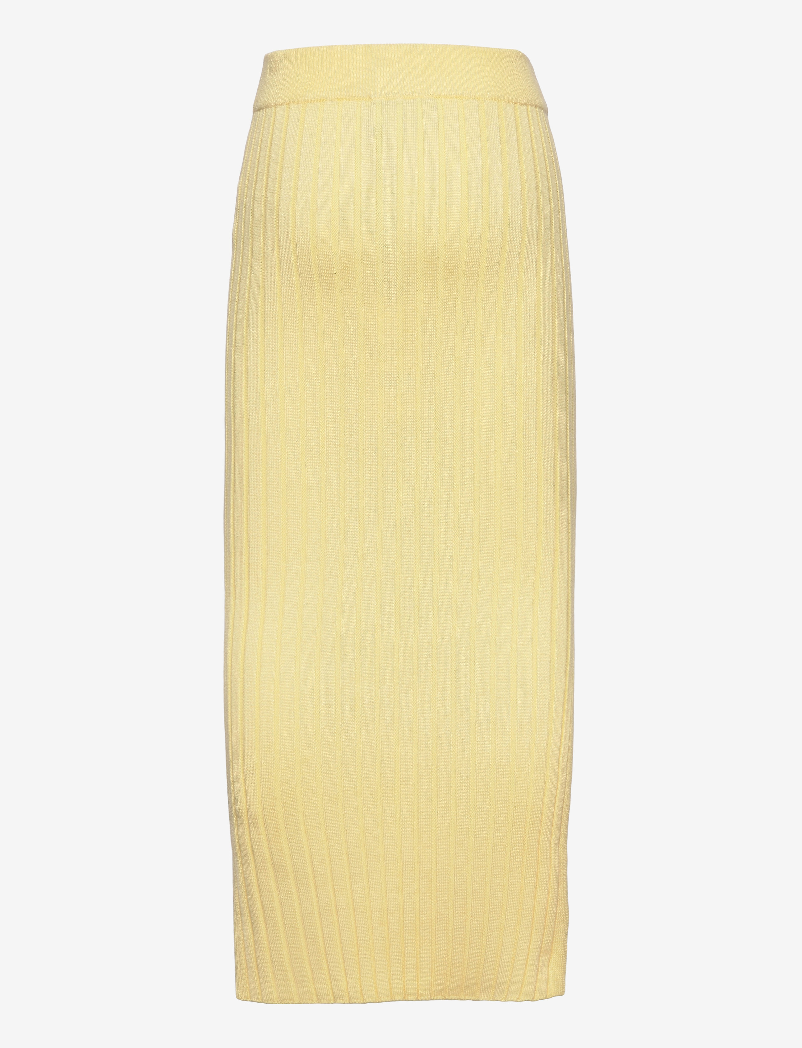 Grunt - Else Knit Skirt - maxi nederdele - yellow - 1