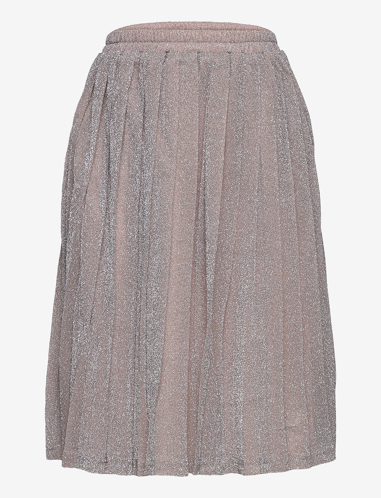 Grunt - Drew Plisse Skirt - midi skirts - silver - 0