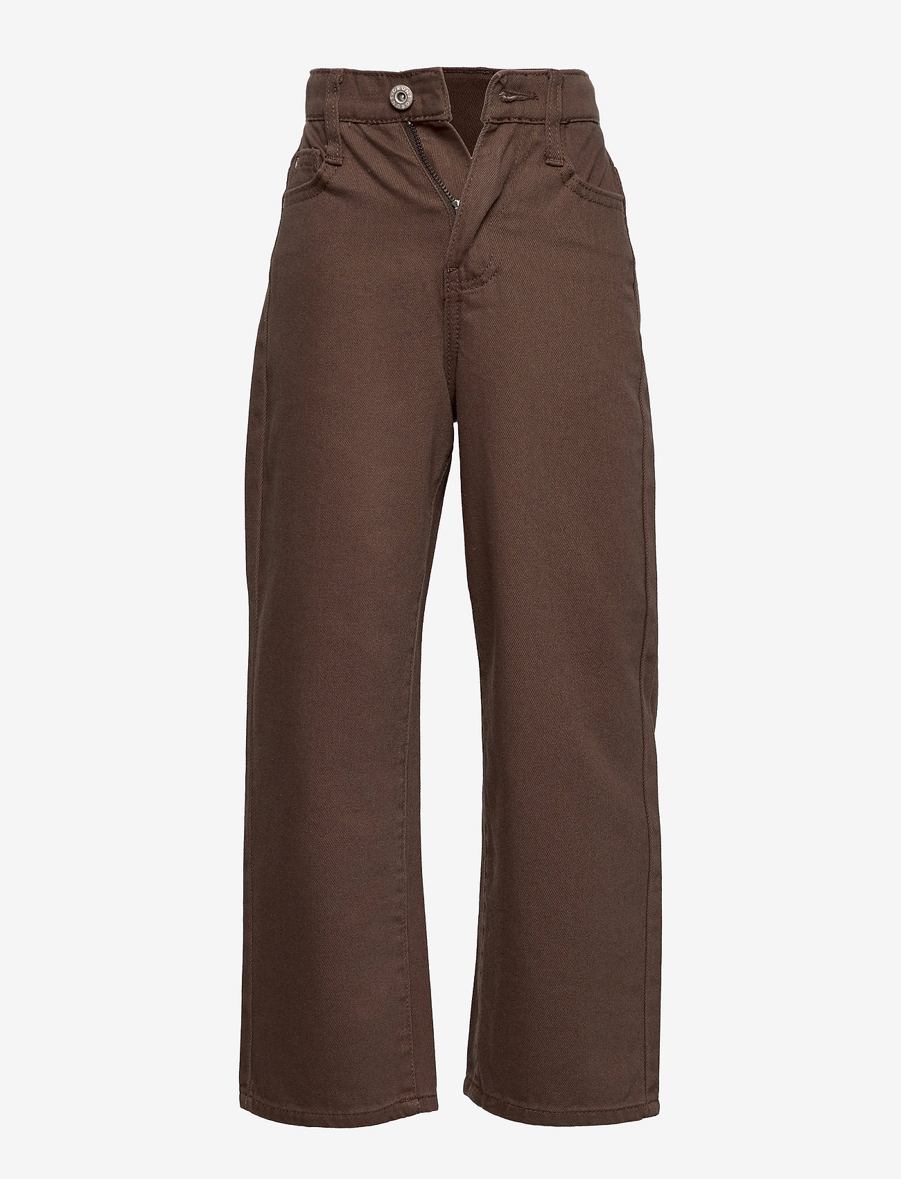 Grunt - Wide Leg Choco Jeans - džinsi ar platām starām - brown - 0