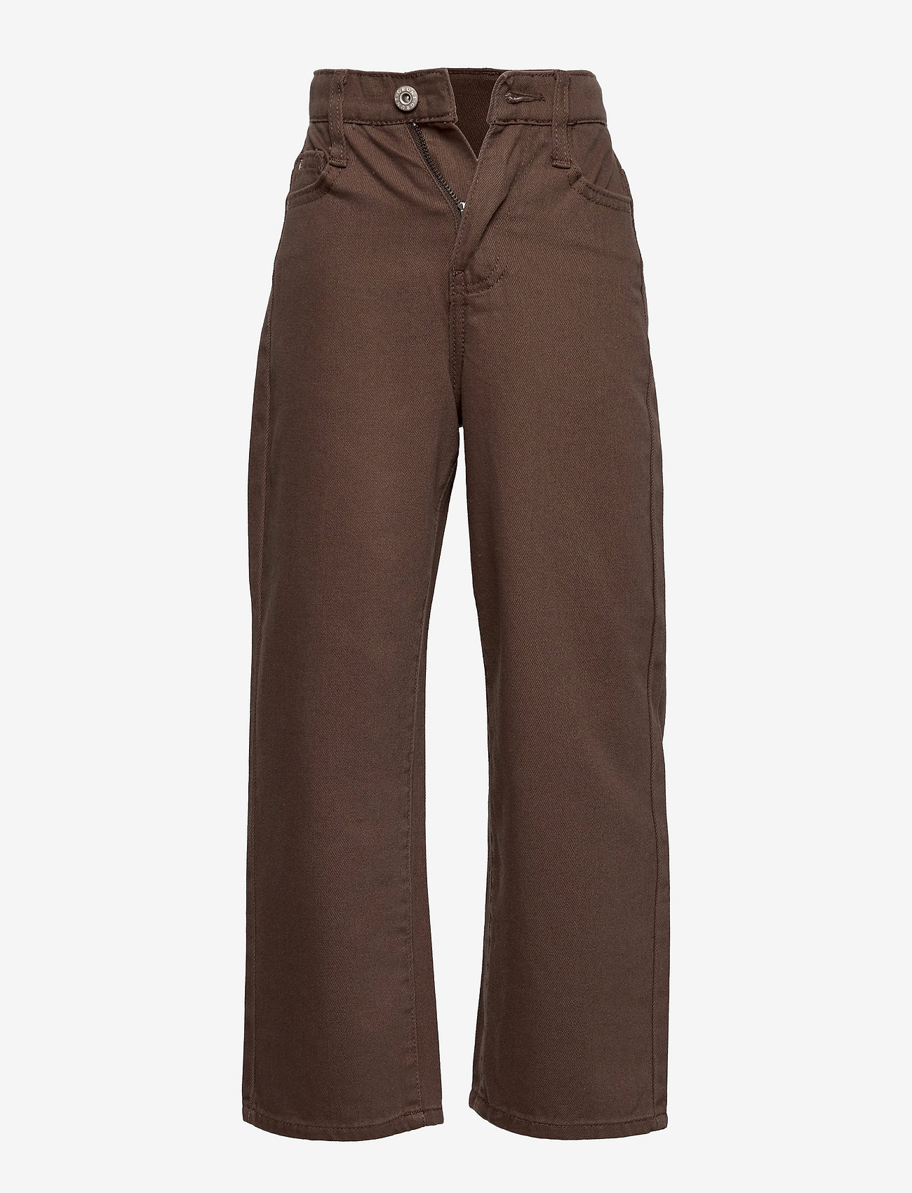 Grunt - Wide Leg Choco Jeans - brown - 0