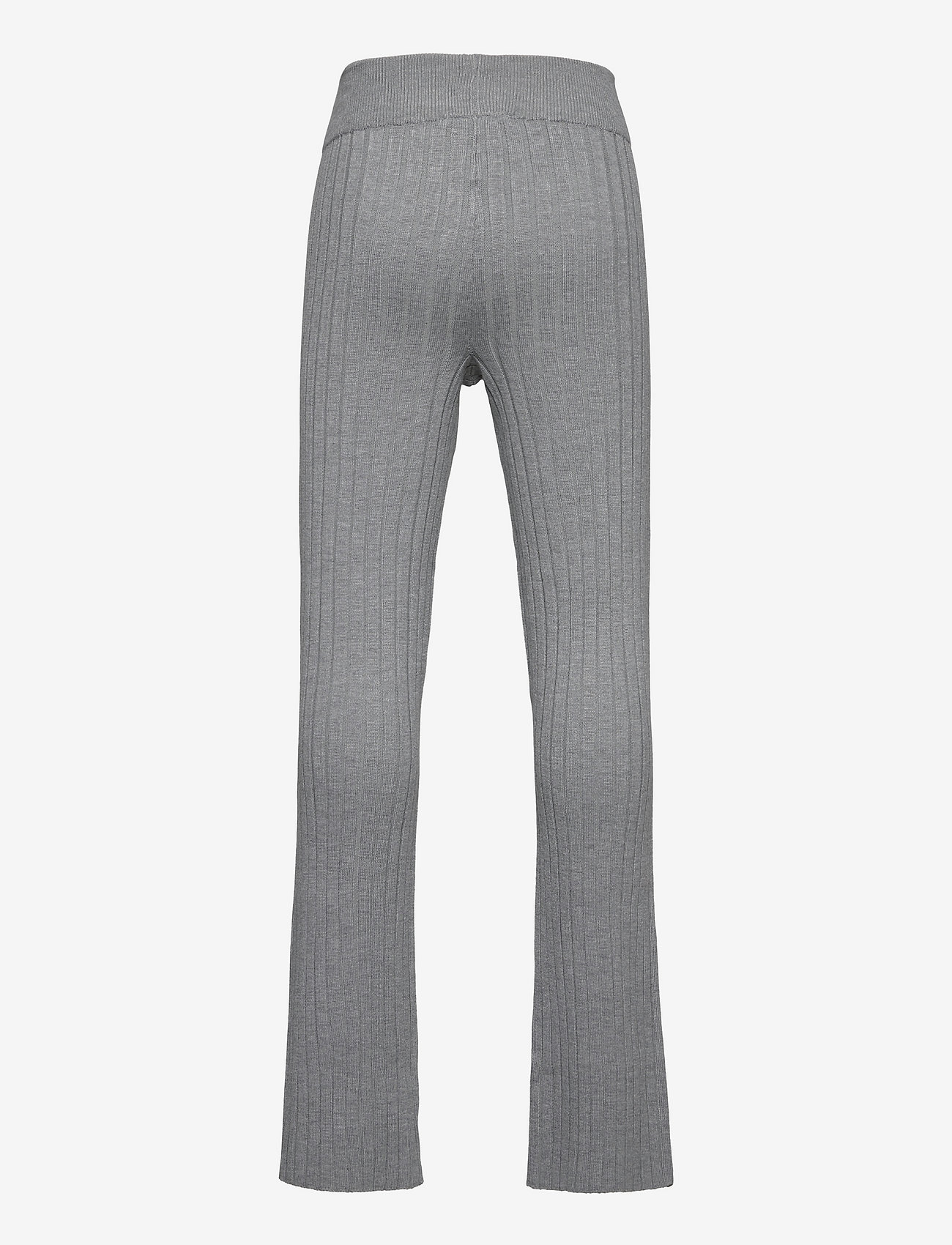 Grunt - Kitt Knit Pant - kinder - grey melange - 1