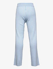 Grunt - Kitt Knit Pant - trousers - light blue - 1