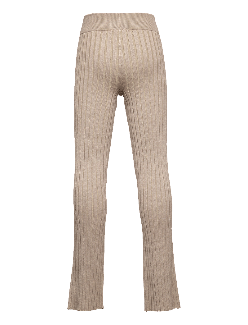 Grunt - Kitt Knit Pant - bukser - sand - 1