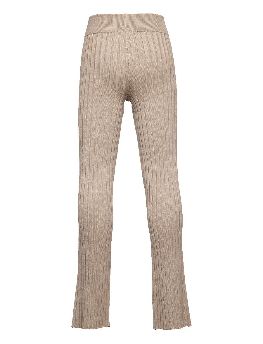 Grunt - Kitt Knit Pant - bukser - sand - 1