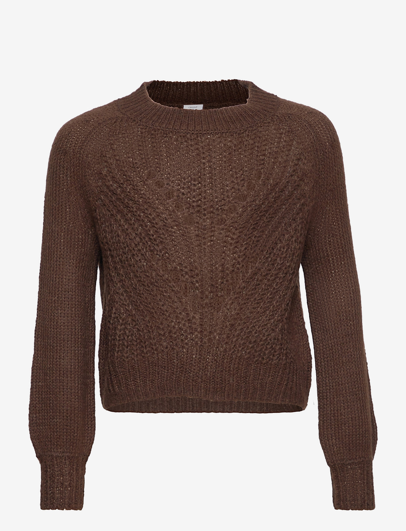 Grunt - Mall Knit - swetry - brown - 0