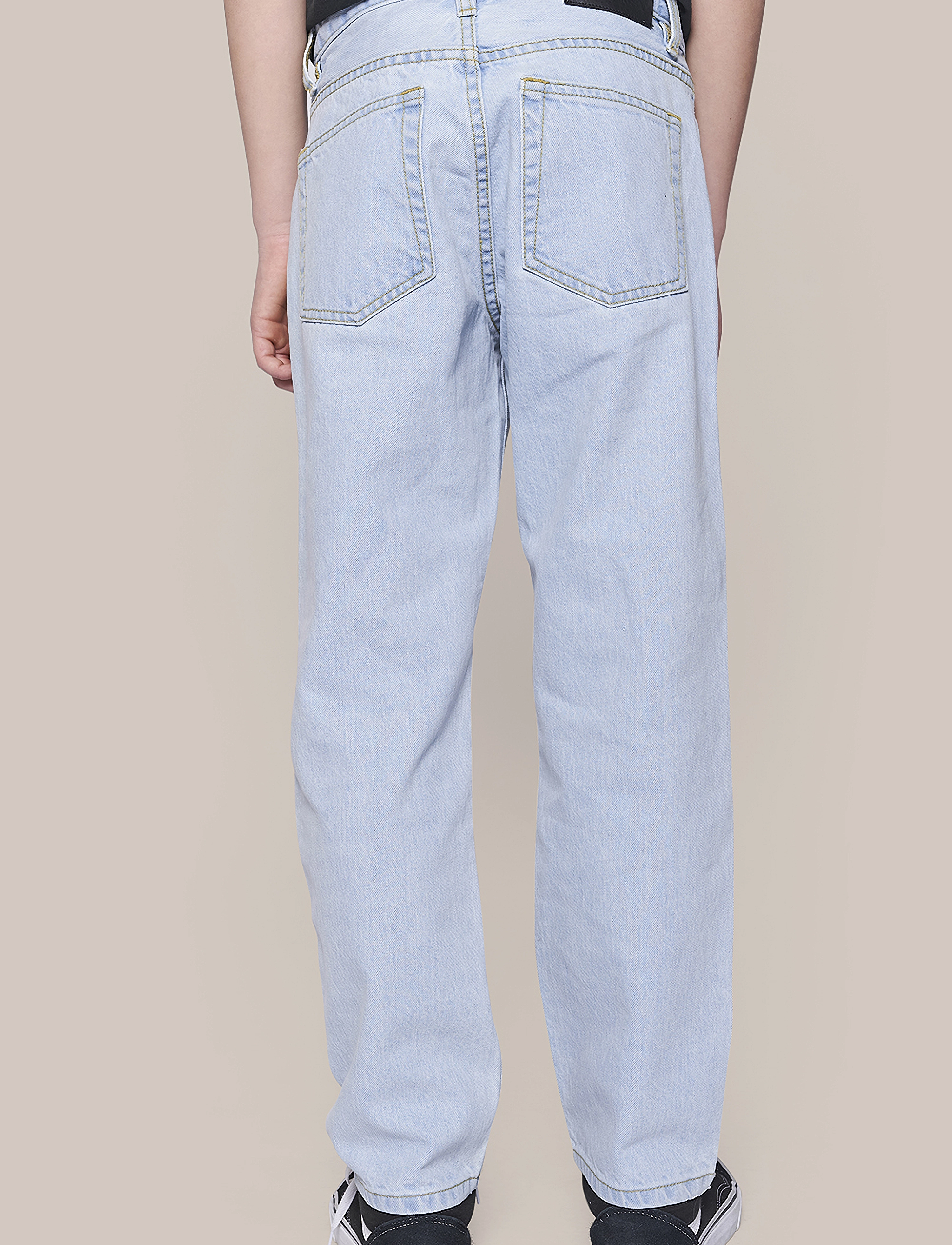 Grunt - Street Loose Trek Stein - jeans - stein - 3